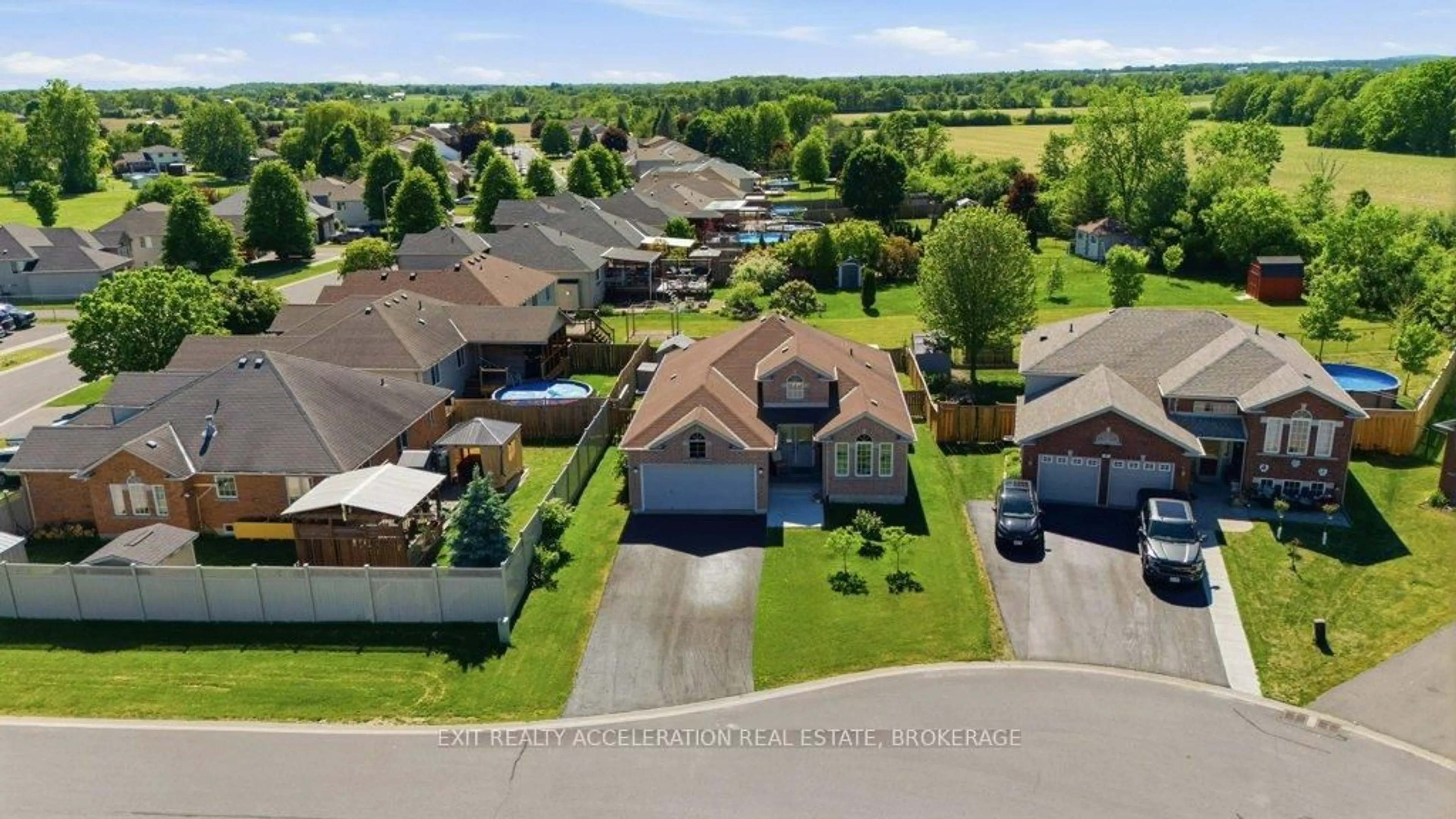 A pic from outside/outdoor area/front of a property/back of a property/a pic from drone, street for 13 Kanvers Way, Greater Napanee Ontario K7R 3X7