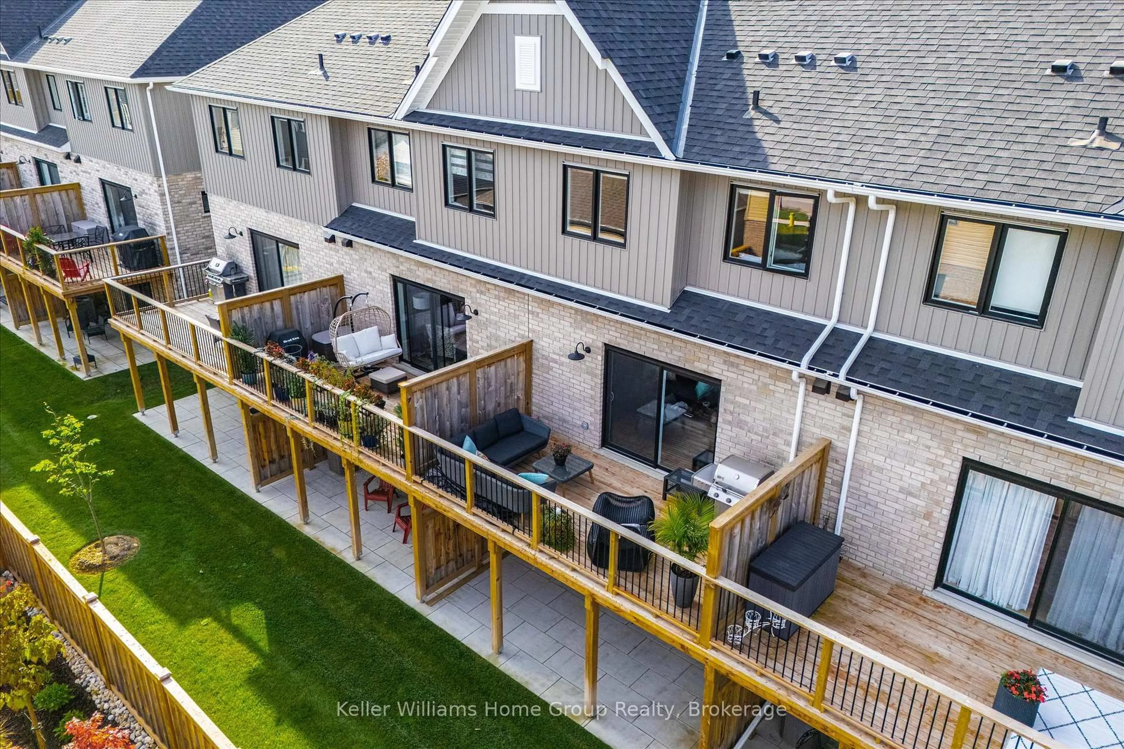 A pic from outside/outdoor area/front of a property/back of a property/a pic from drone, mountain view for 27 Hedley Lane, Centre Wellington Ontario N0B 1S0