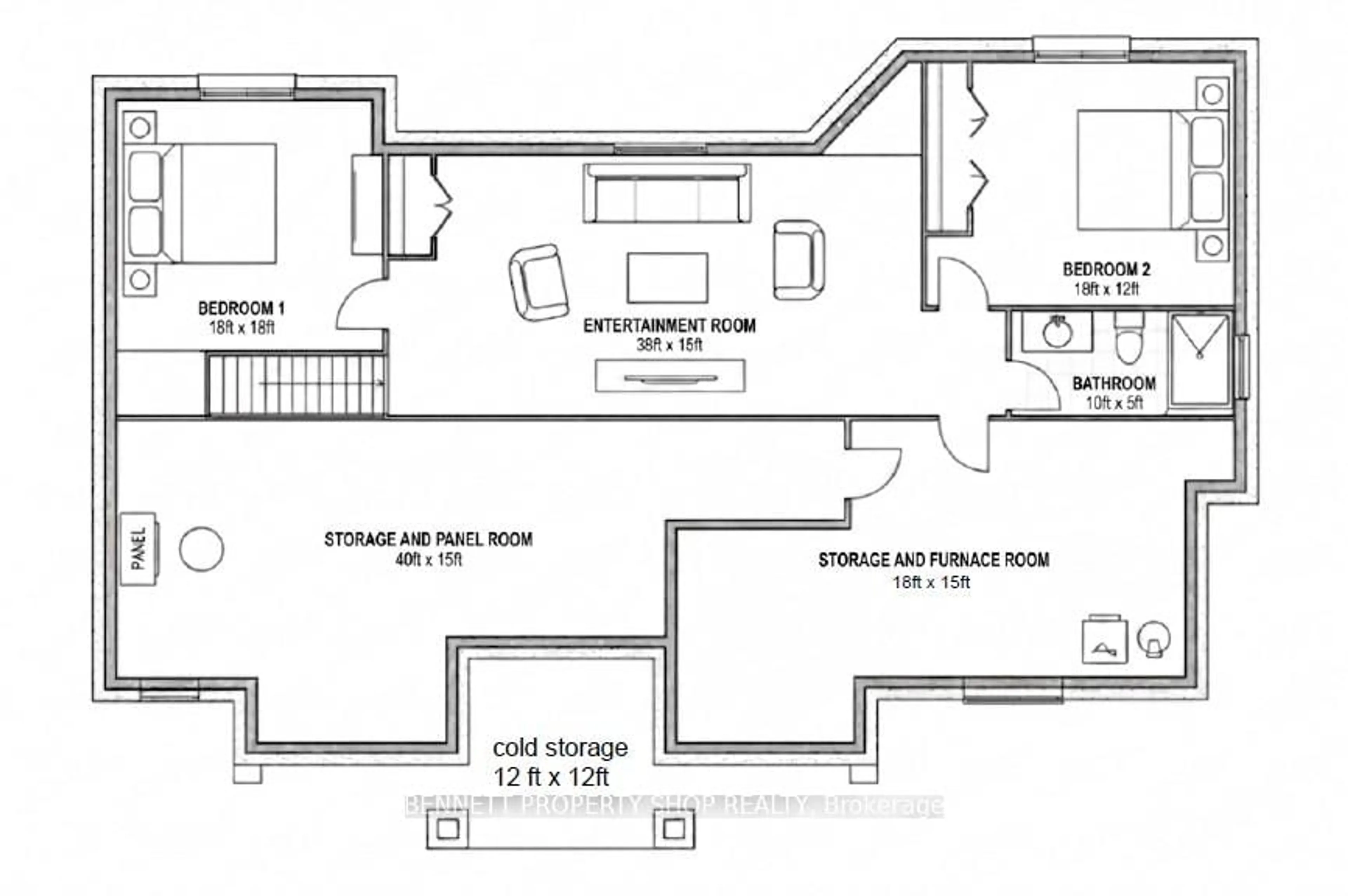 Floor plan for 6264 Nick Adams Rd, Ottawa Ontario K4P 1H2