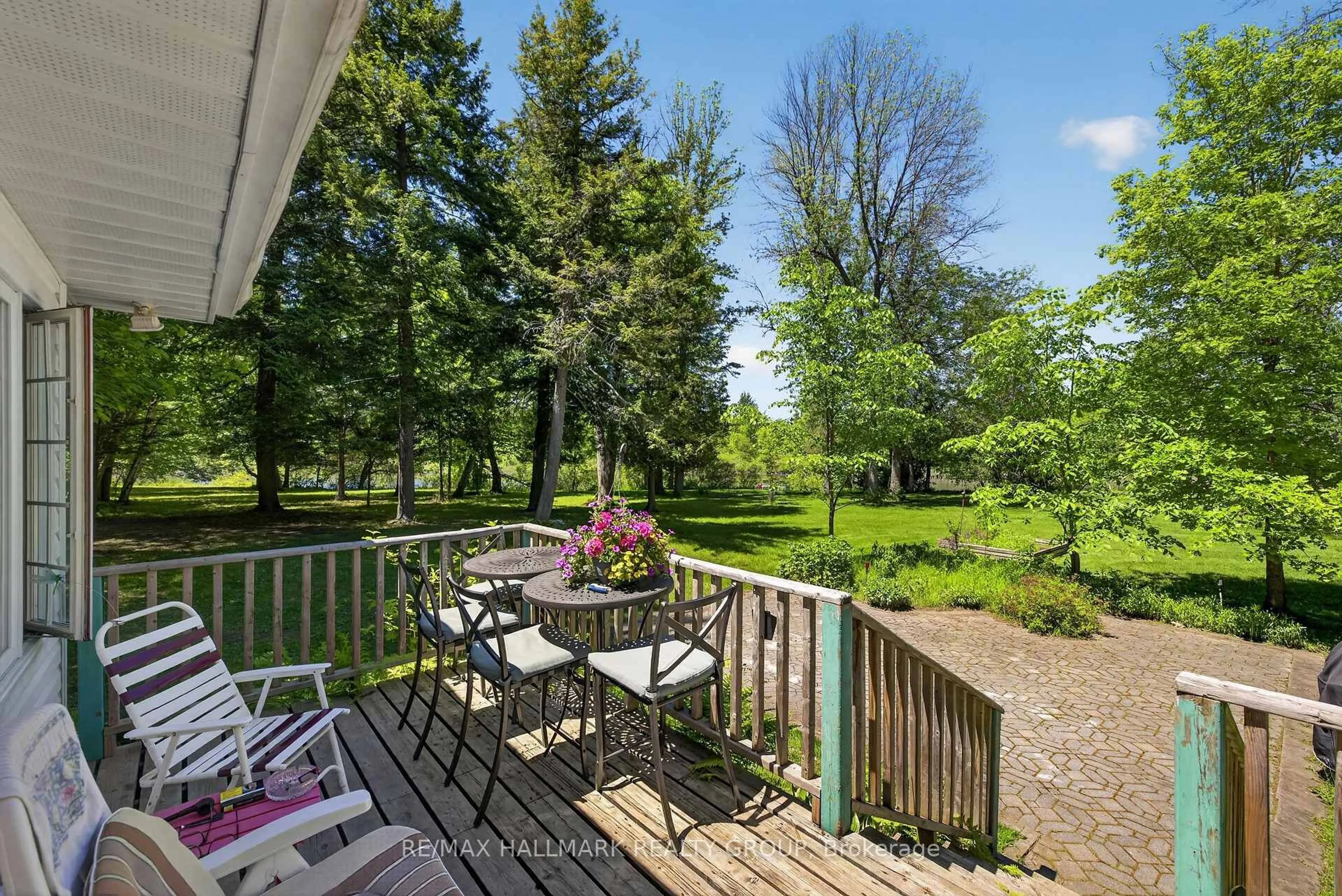 Patio, water/lake/river/ocean view for 2432 Bathurst 2nd Concession, Perth Ontario K7H 3C9