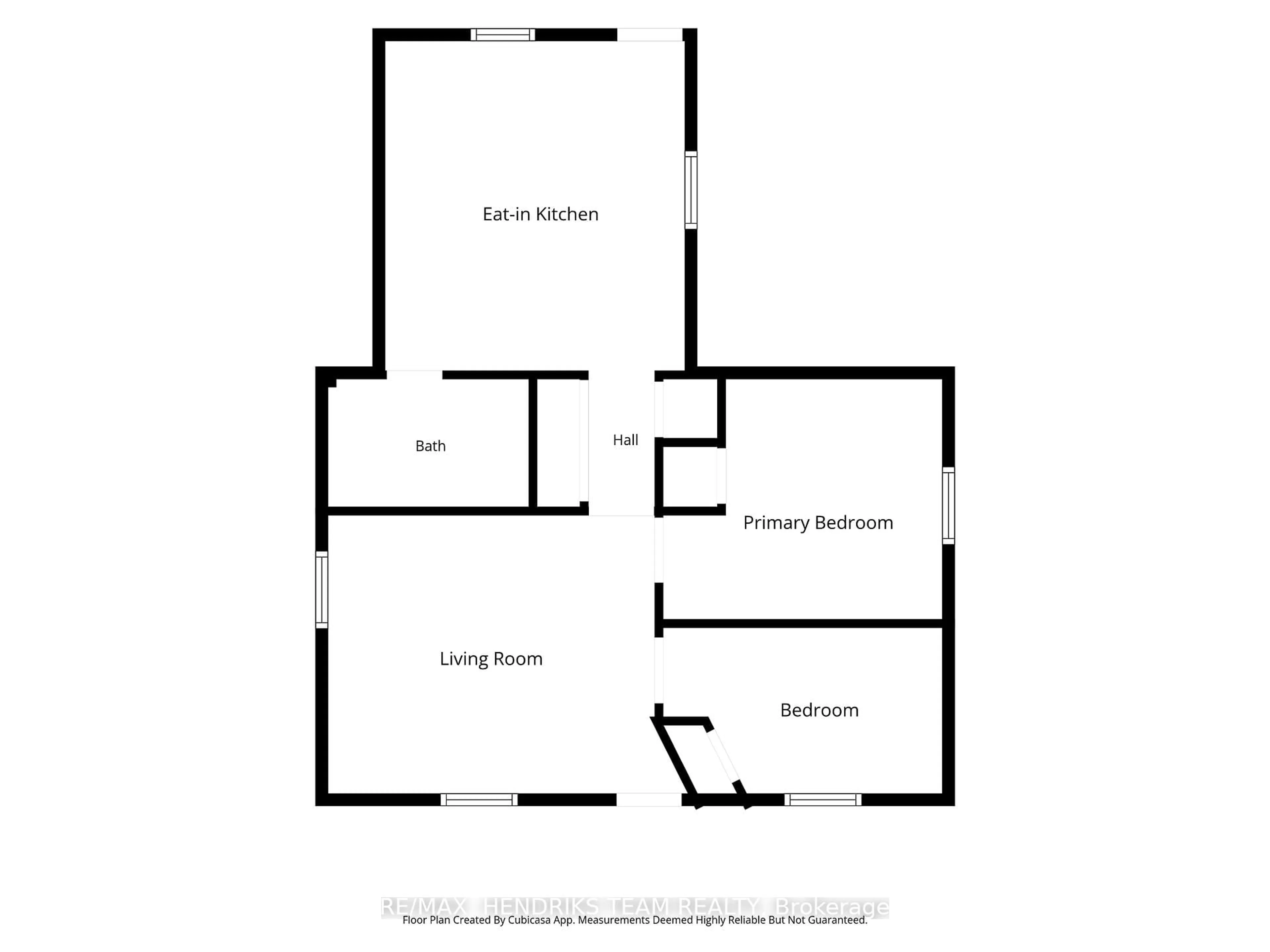 Floor plan for 25 Bessey St, St. Catharines Ontario L2T 1L9
