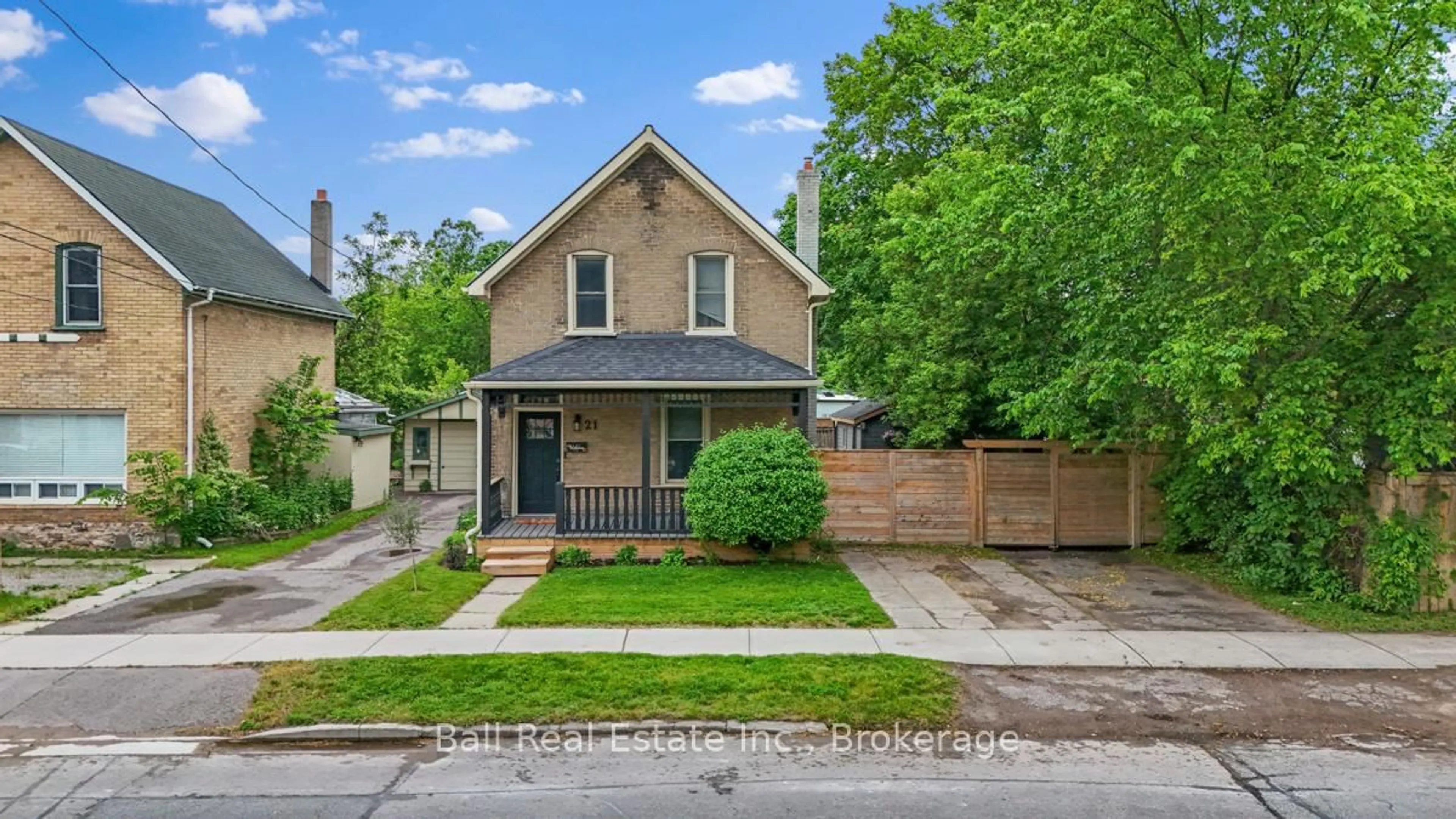 Home with brick exterior material, street for 21 Aylmer St, Peterborough Ontario K9J 3H6