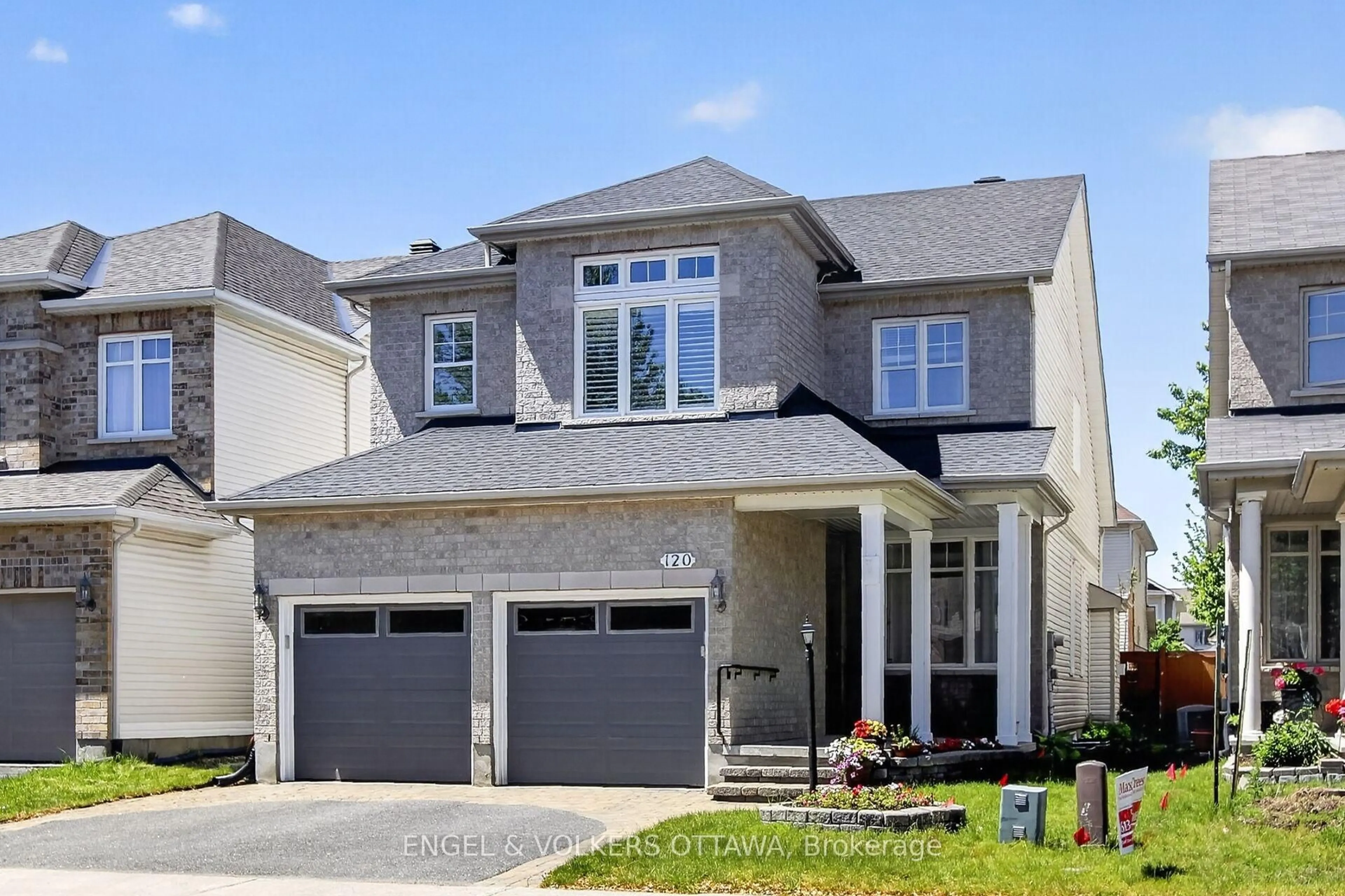 Home with brick exterior material, street for 120 Portrush Ave, Ottawa Ontario K2J 5J2