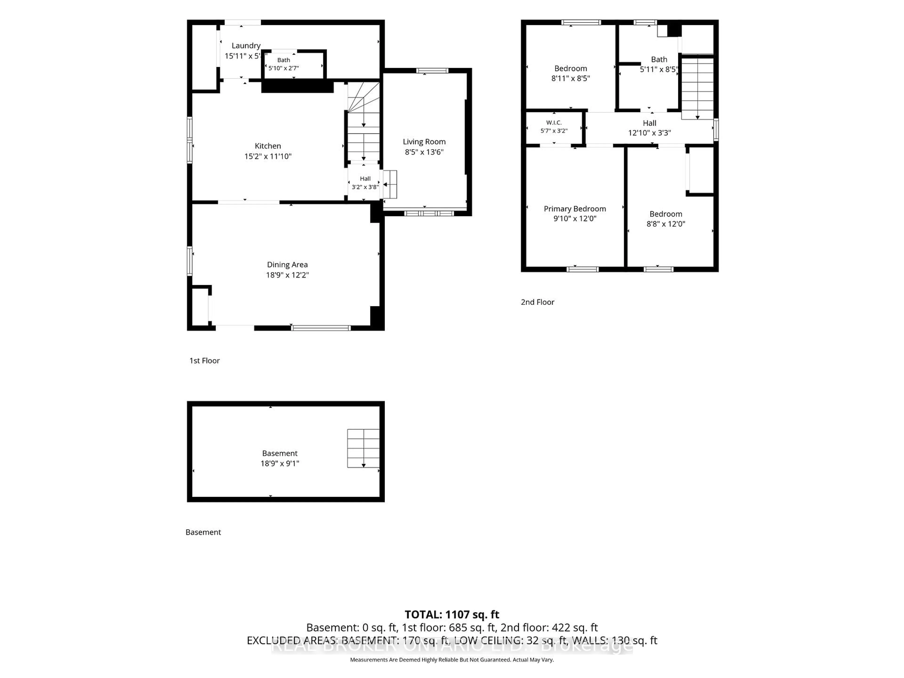 Floor plan for 93 Patterson St, Norfolk Ontario N3Y 1J4