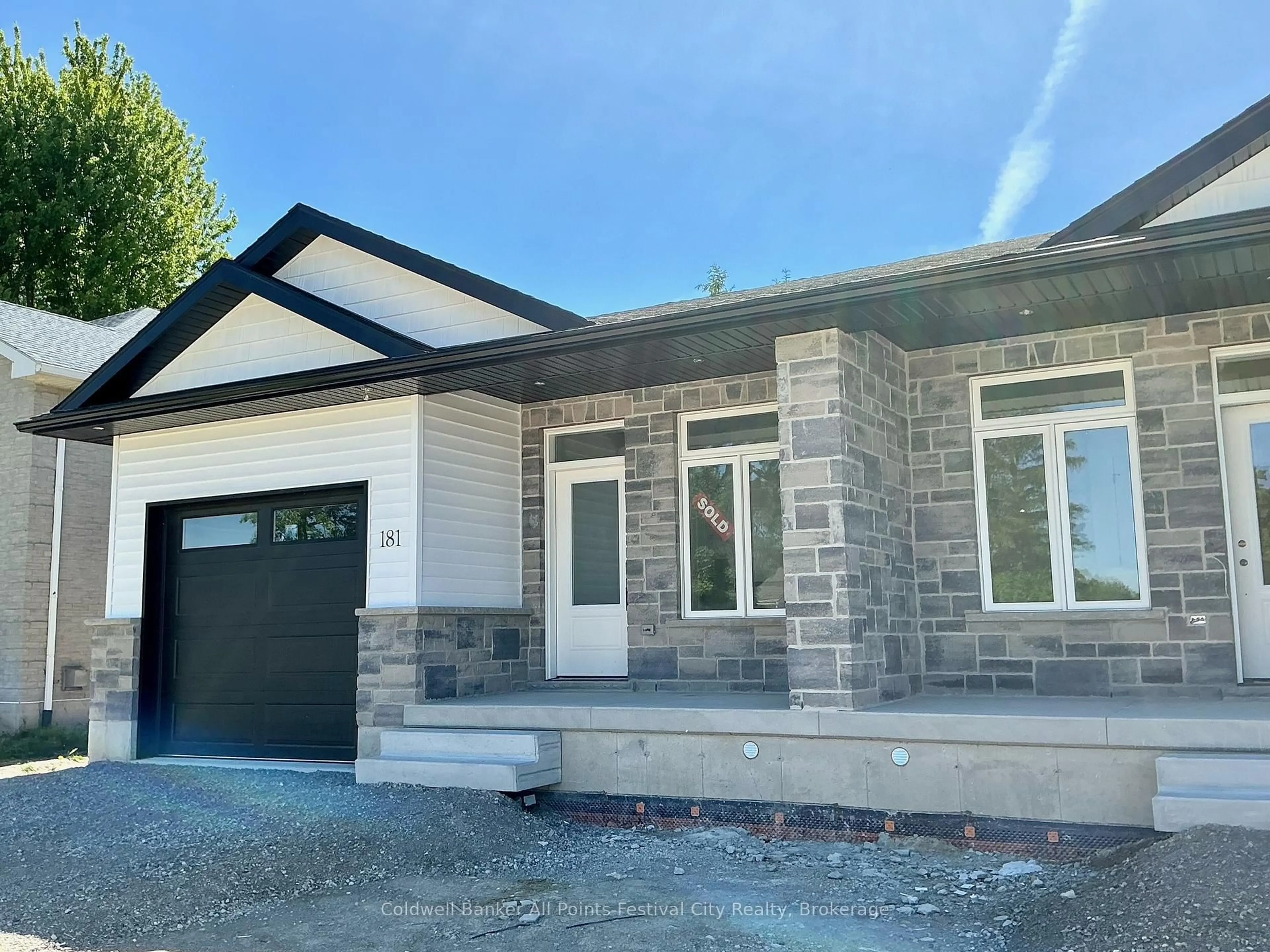 Home with vinyl exterior material, street for 175 Anderson Lane, West Perth Ontario N0K 1N0