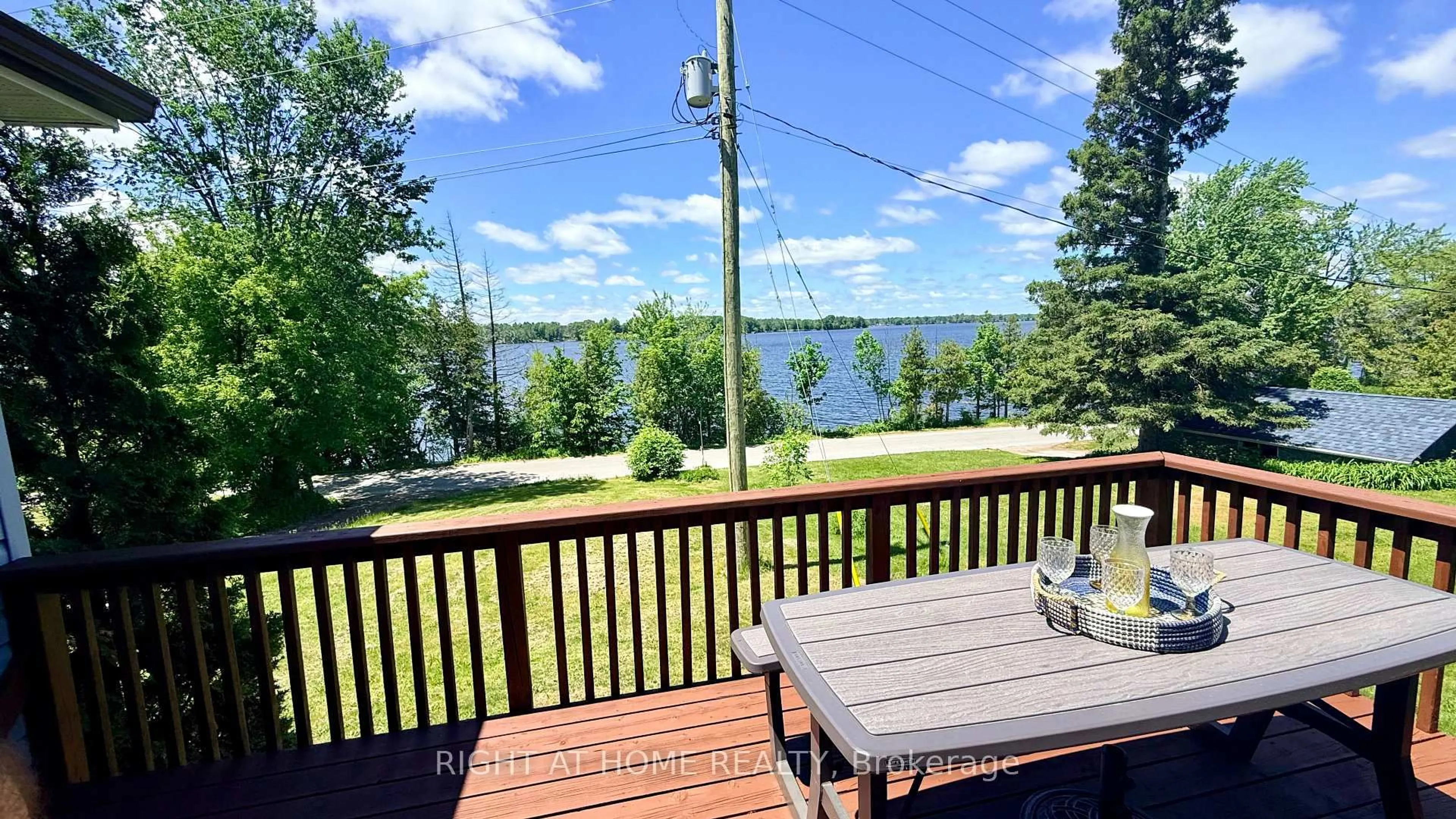Patio, water/lake/river/ocean view for 184 LAKE DALRYMPLE Rd, Kawartha Lakes Ontario L0K 1W0