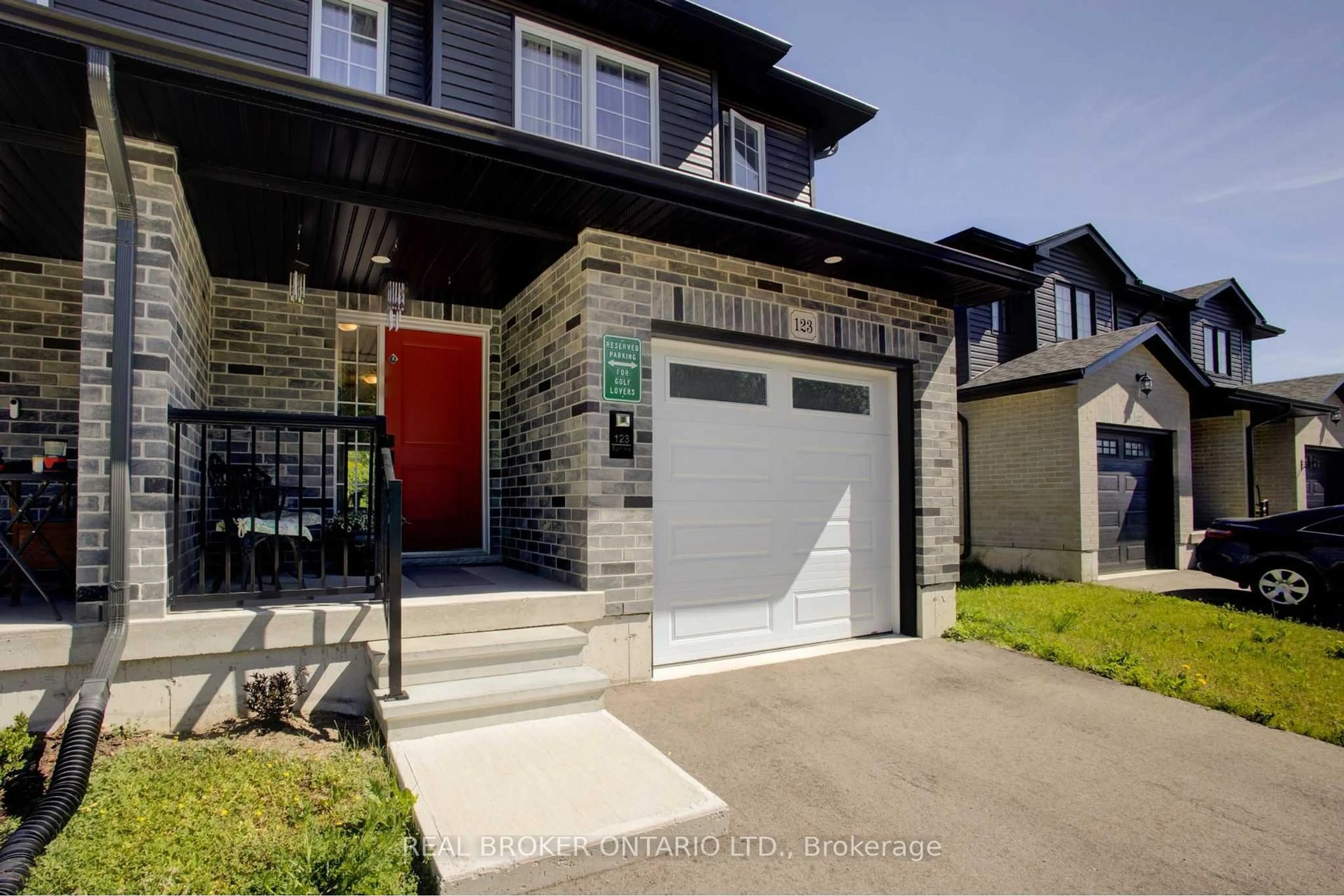 Home with brick exterior material, street for 123 Egan Ave, St. Marys Ontario N4X 0C4