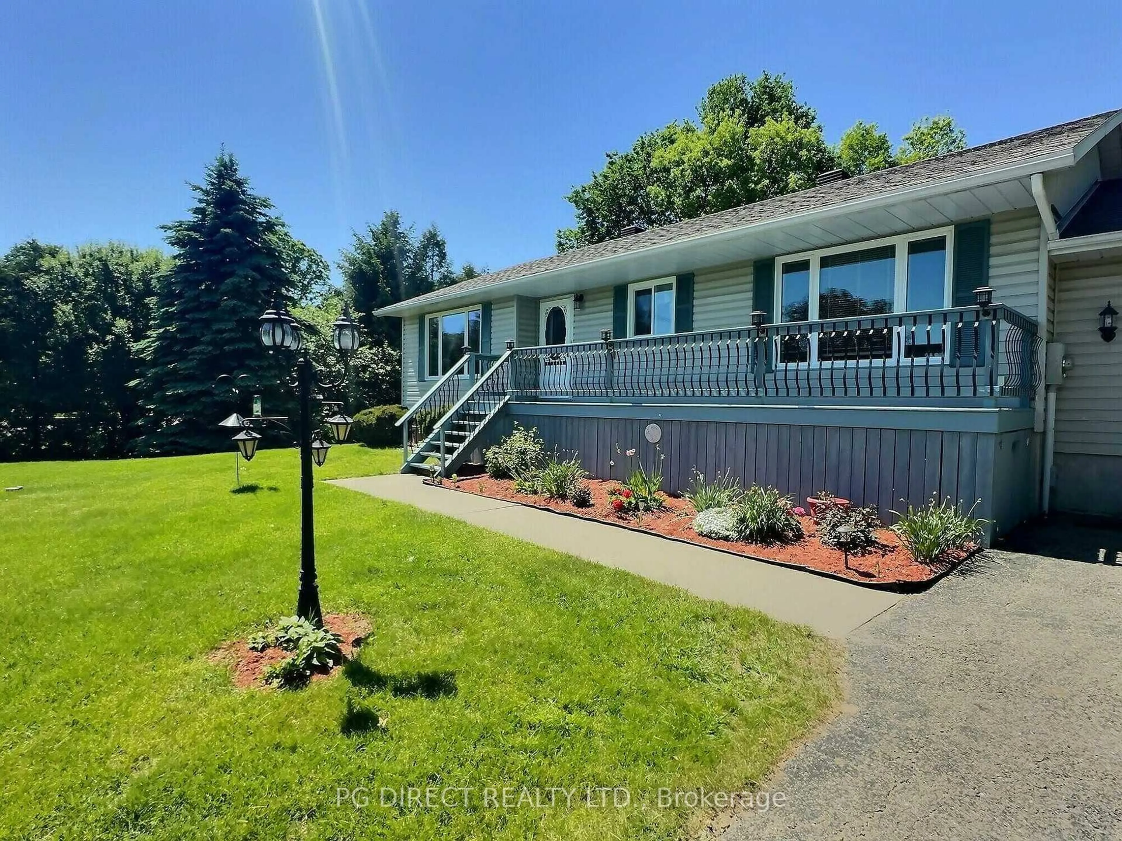 A pic from outside/outdoor area/front of a property/back of a property/a pic from drone, water/lake/river/ocean view for 3594 County Road 27 Rd, Elizabethtown-Kitley Ontario K0E 1M0