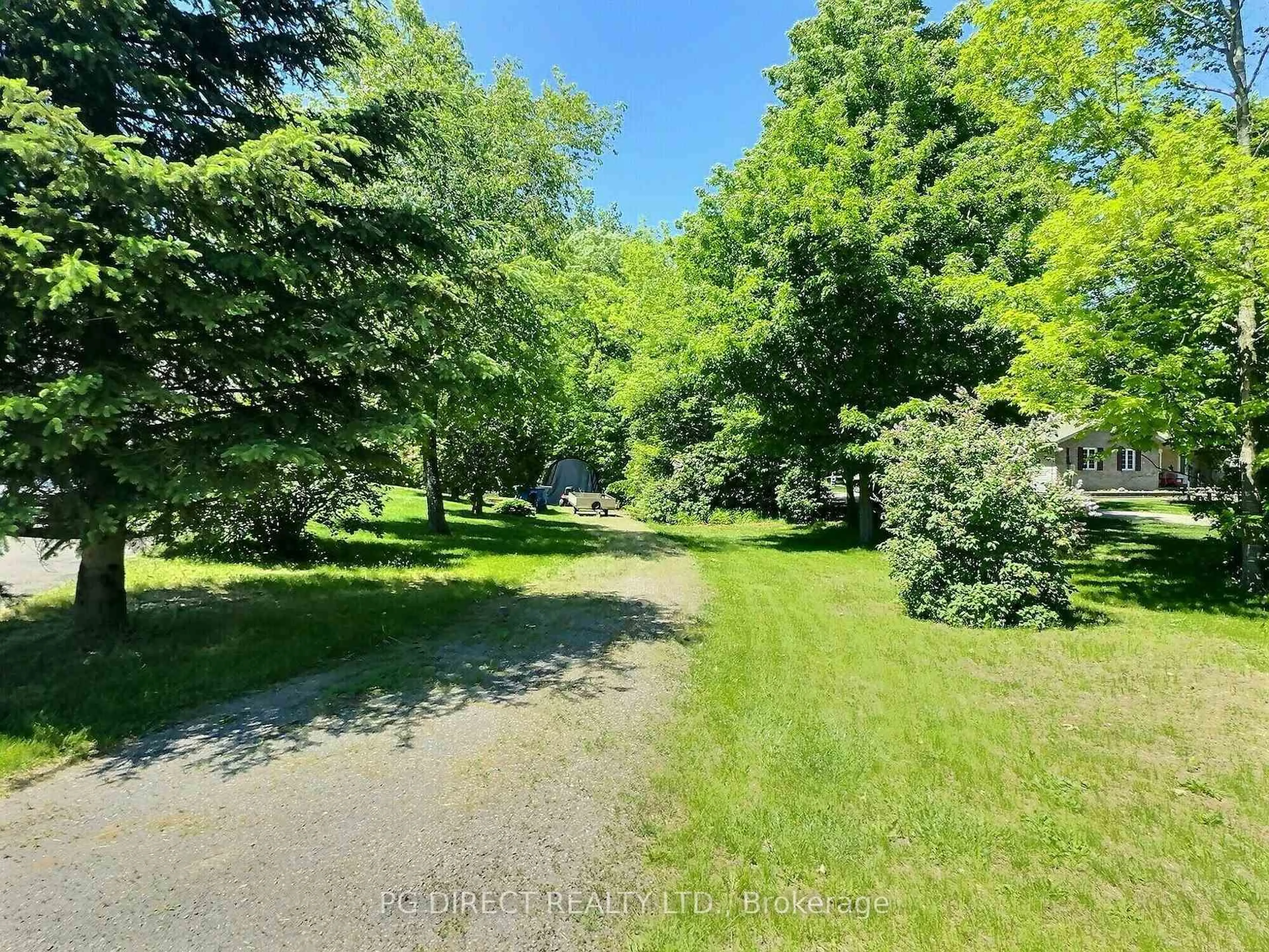 A pic from outside/outdoor area/front of a property/back of a property/a pic from drone, forest/trees view for 3594 County Road 27 Rd, Elizabethtown-Kitley Ontario K0E 1M0