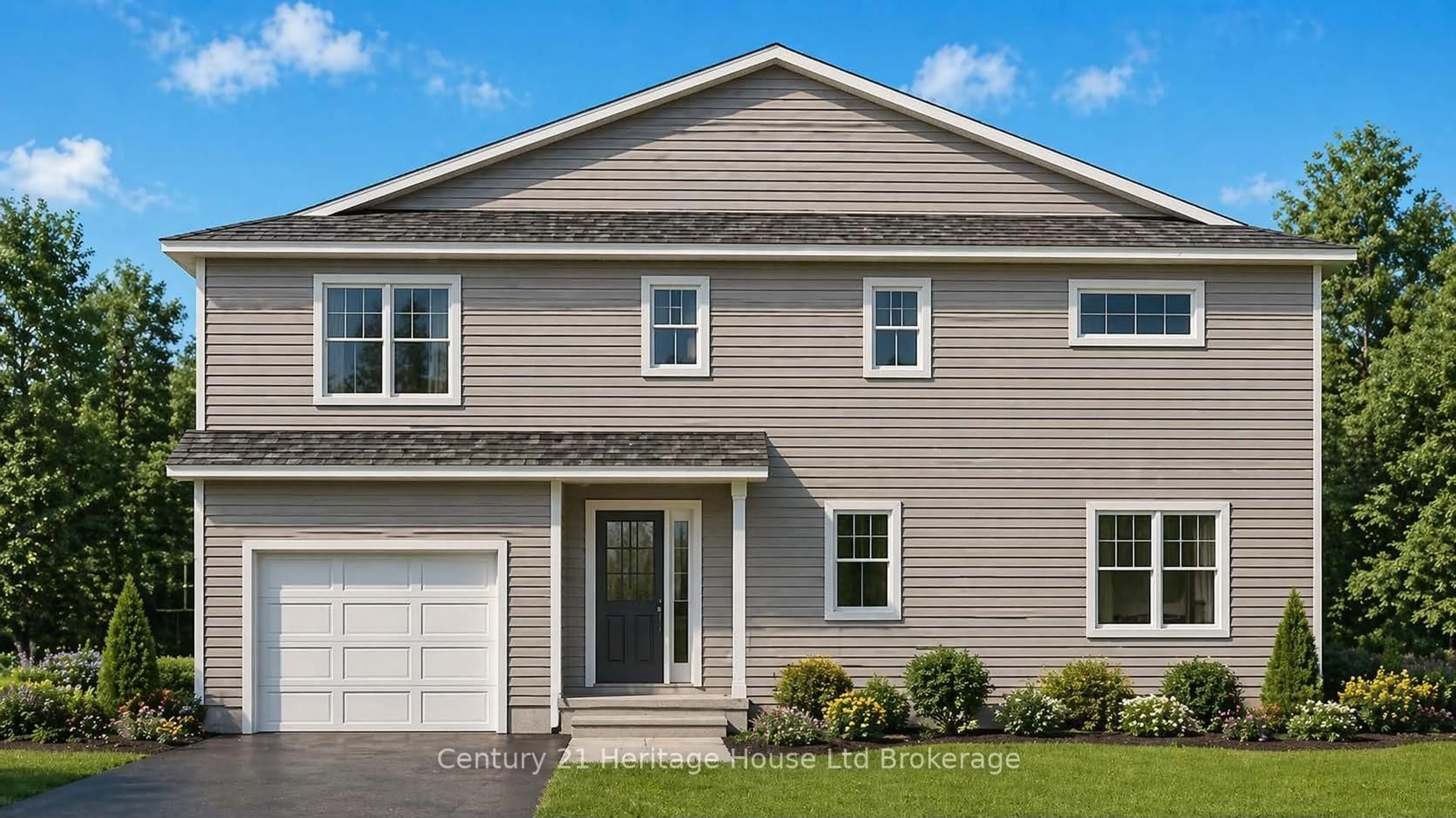 Home with vinyl exterior material, street for 695 Ingersoll Ave, Woodstock Ontario N4S 6Z6