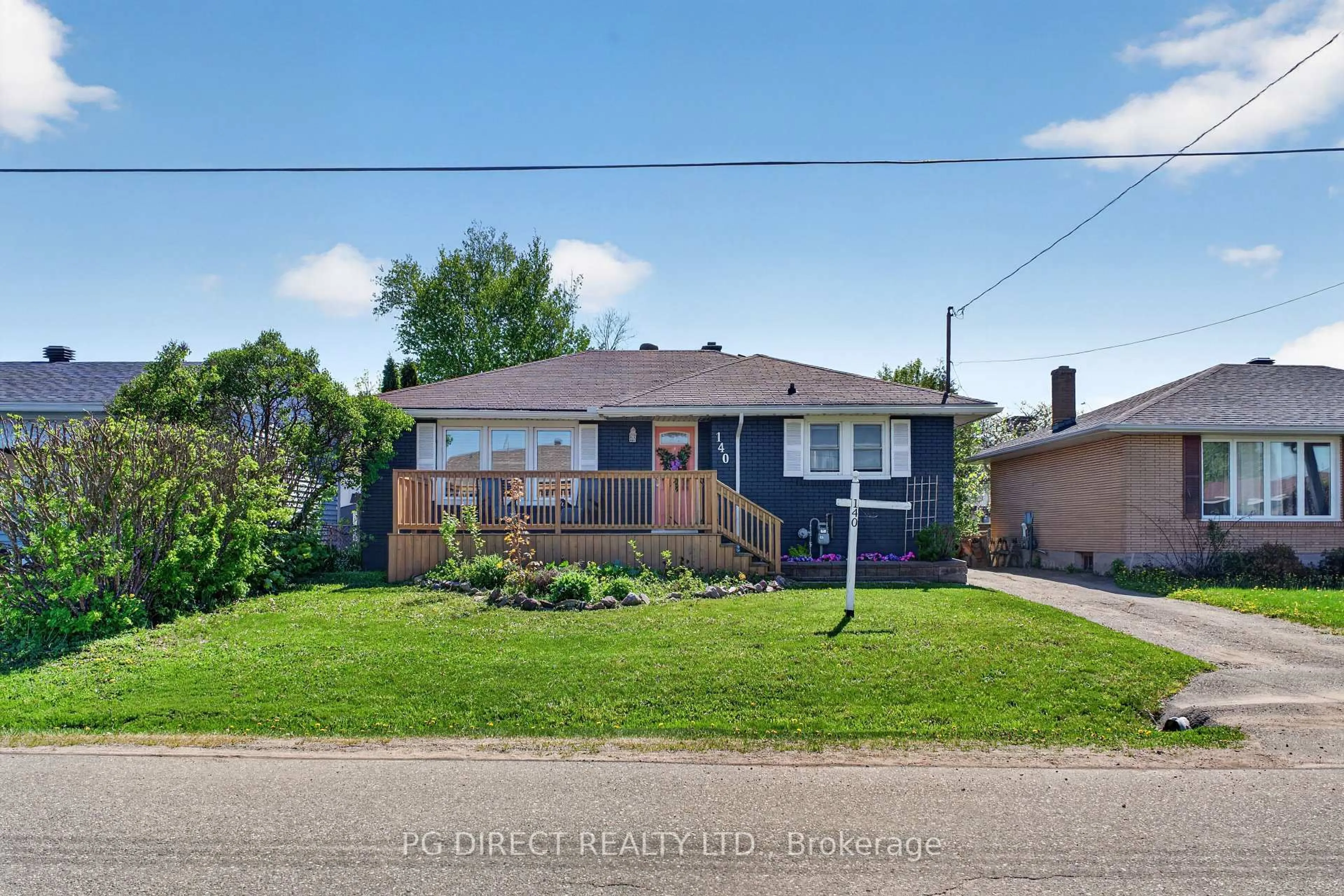 Home with brick exterior material, street for 140 Blake Ave, Sault Ste Marie Ontario P6B 4Y1