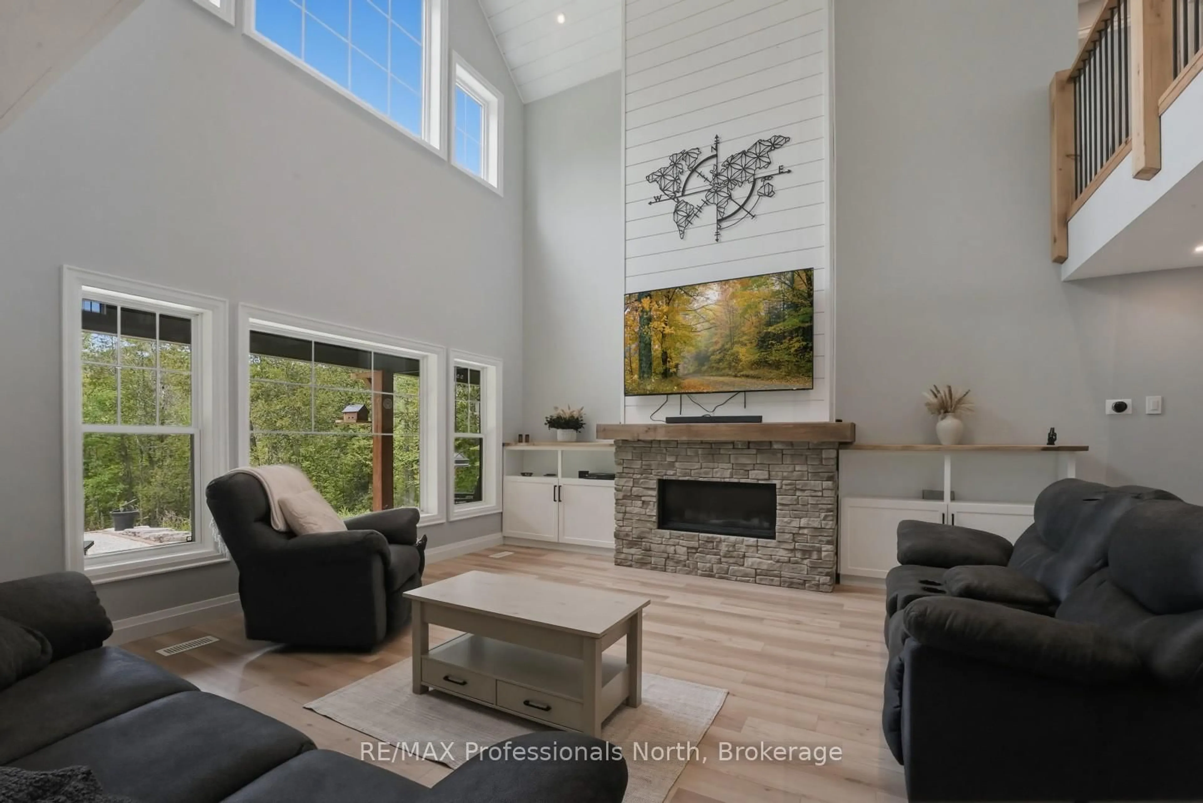 Living room with furniture, unknown for 1677 Hospitality Rd, Minden Hills Ontario K0M 2K0