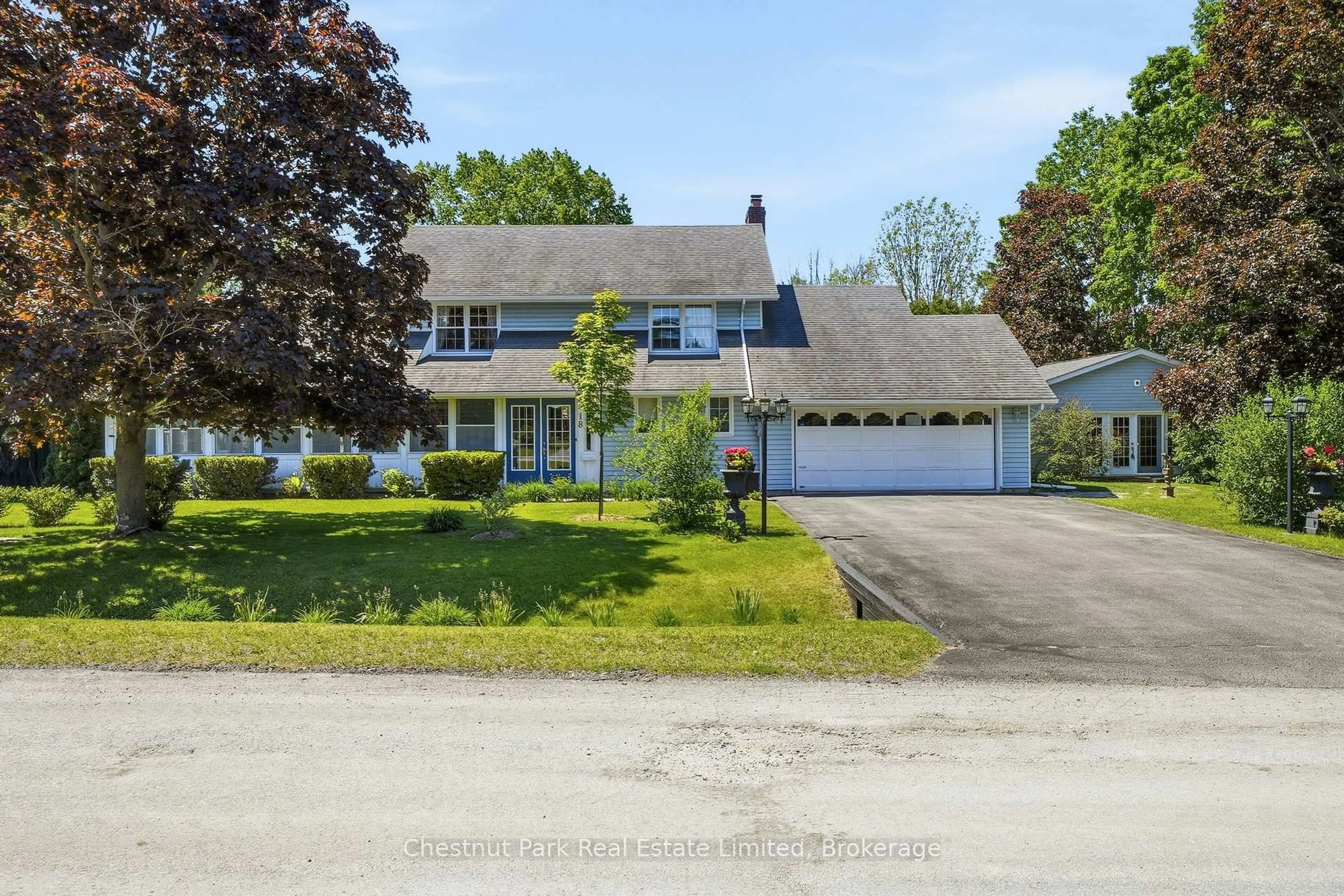 A pic from outside/outdoor area/front of a property/back of a property/a pic from drone, street for 18 Carriage Lane, Quinte West Ontario K0K 1L0