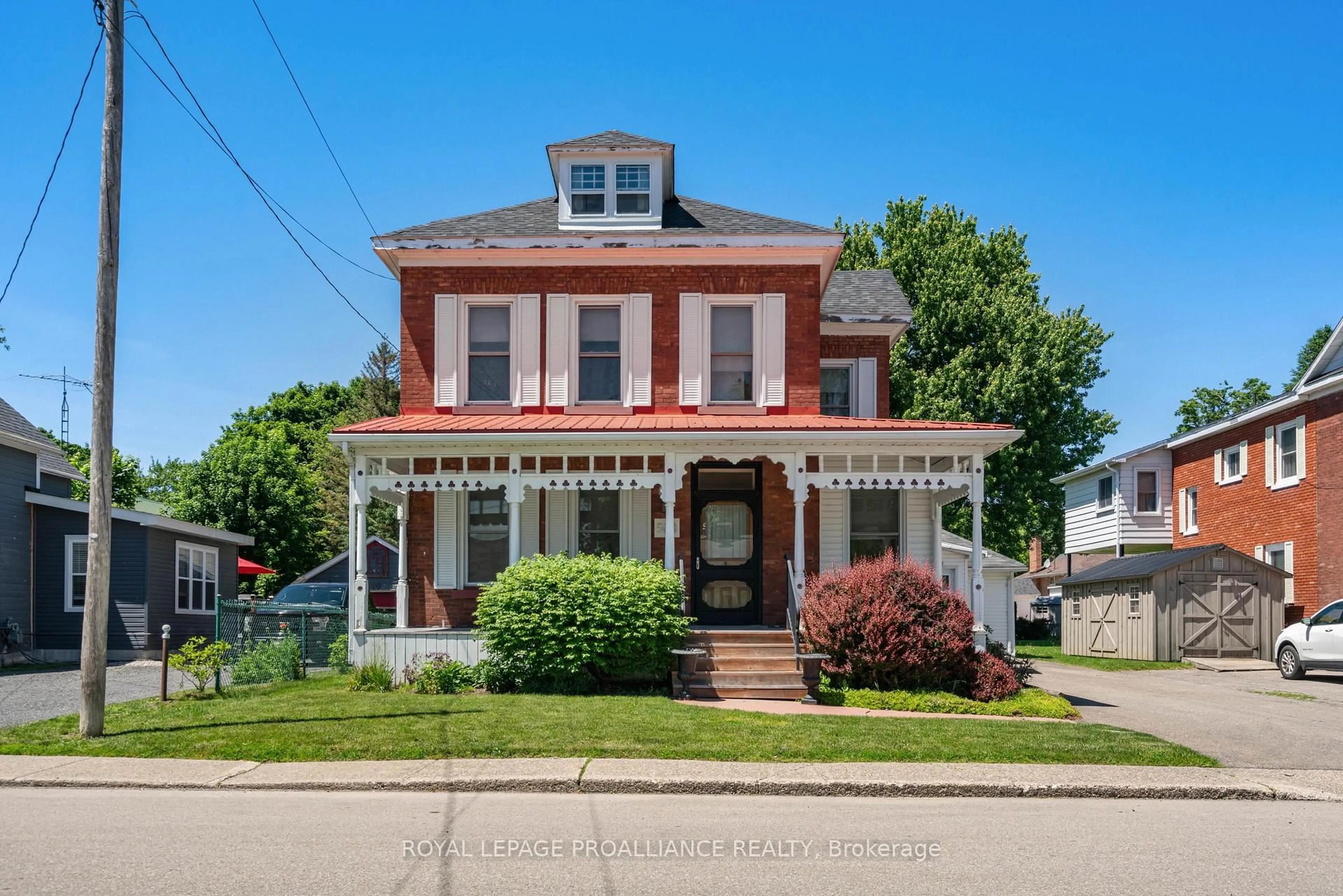 Home with brick exterior material, street for 568 James St, Prescott Ontario K0E 1T0