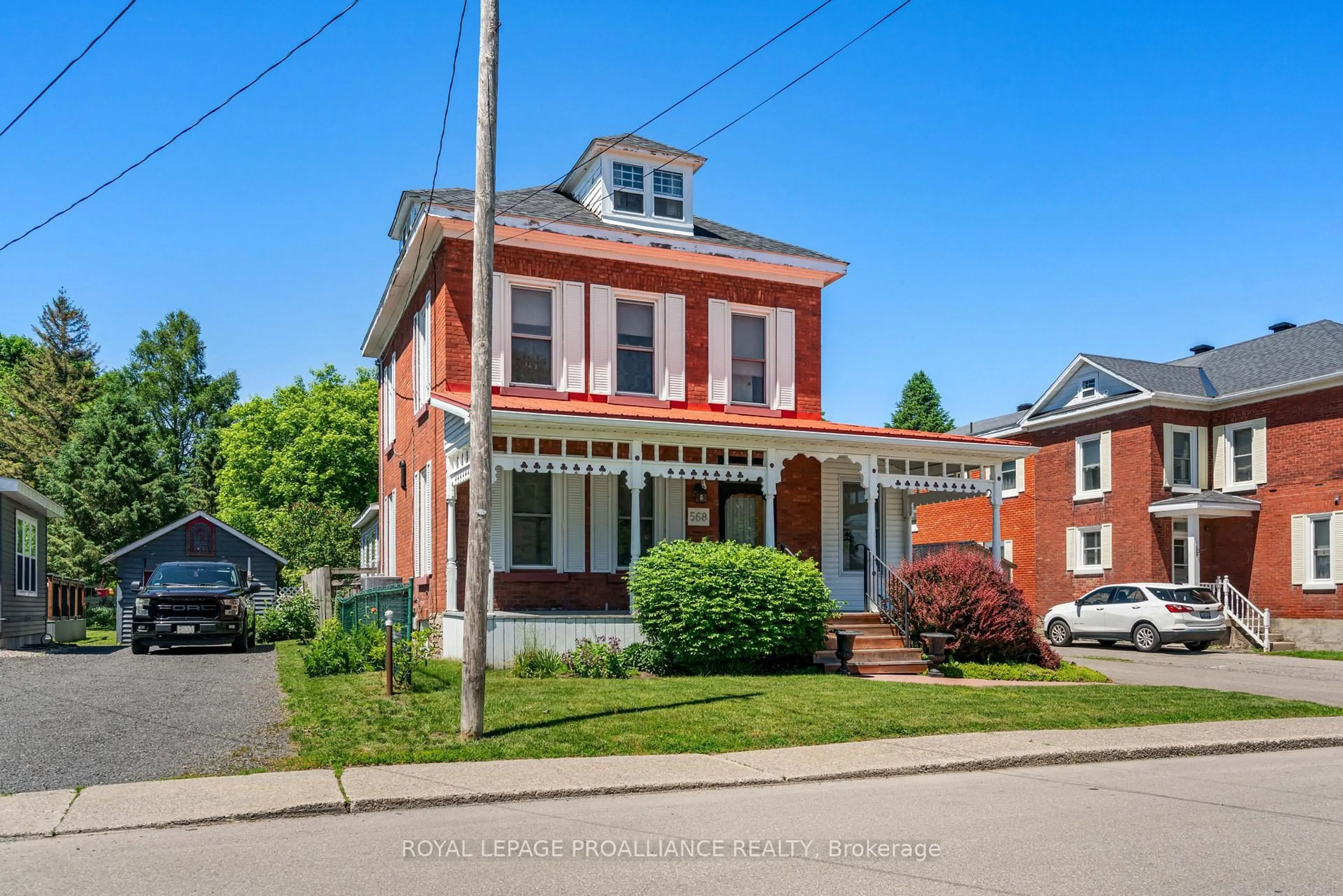 Home with brick exterior material, street for 568 James St, Prescott Ontario K0E 1T0