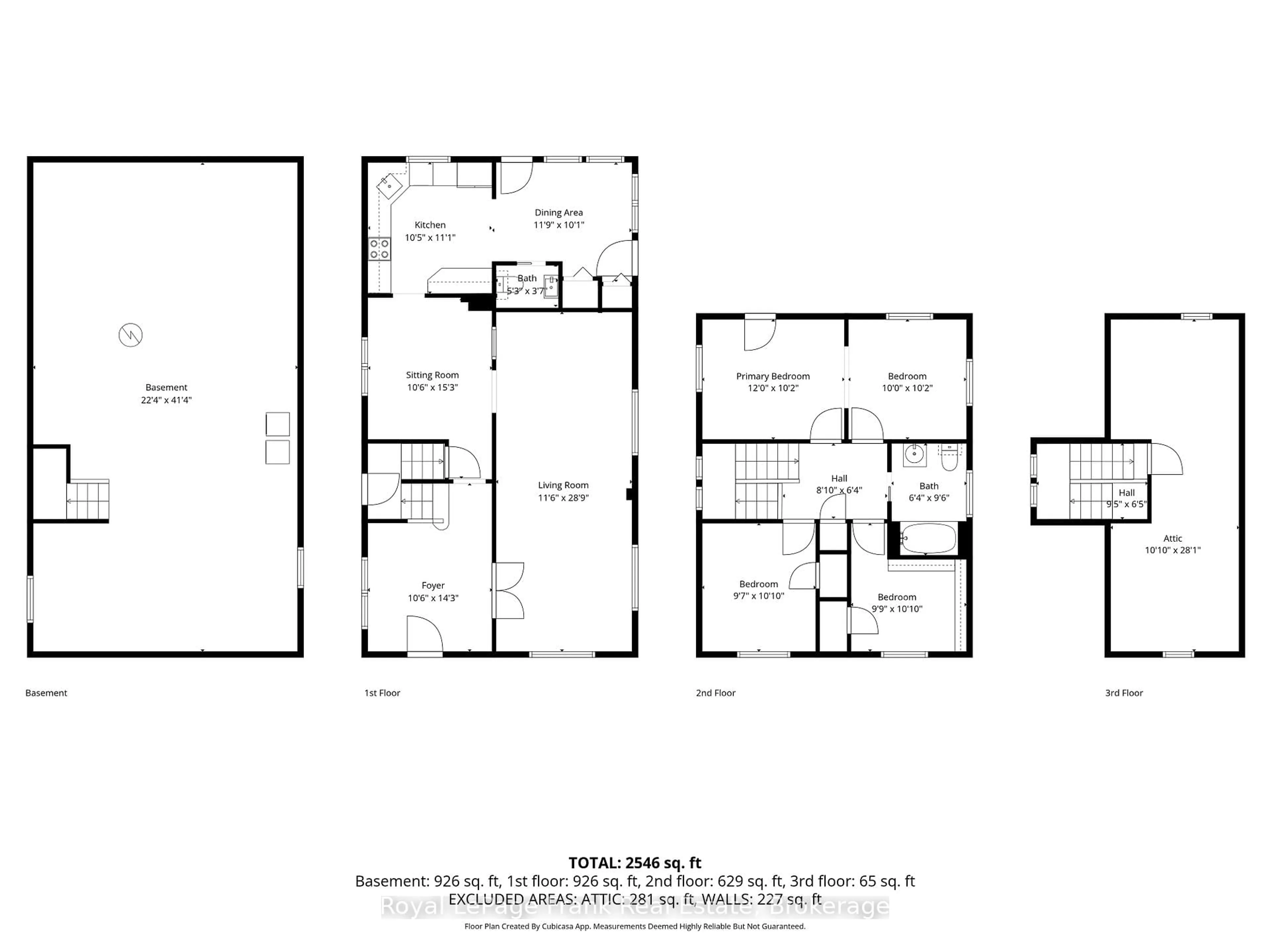 Floor plan for 125 Glenelg St, Kawartha Lakes Ontario K9V 2V8