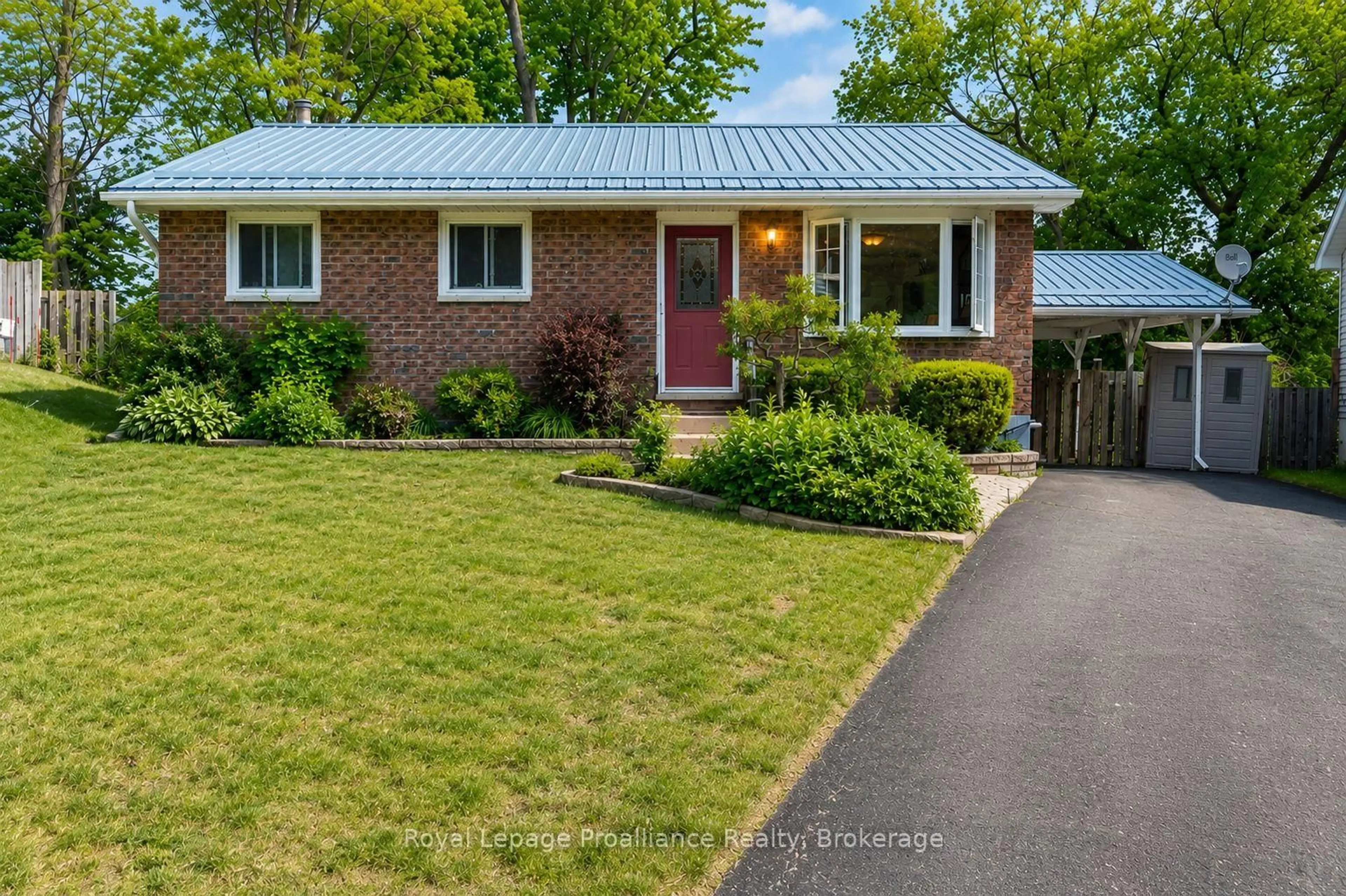 Home with brick exterior material, street for 14 Allore Ave, Quinte West Ontario K8V 4W3