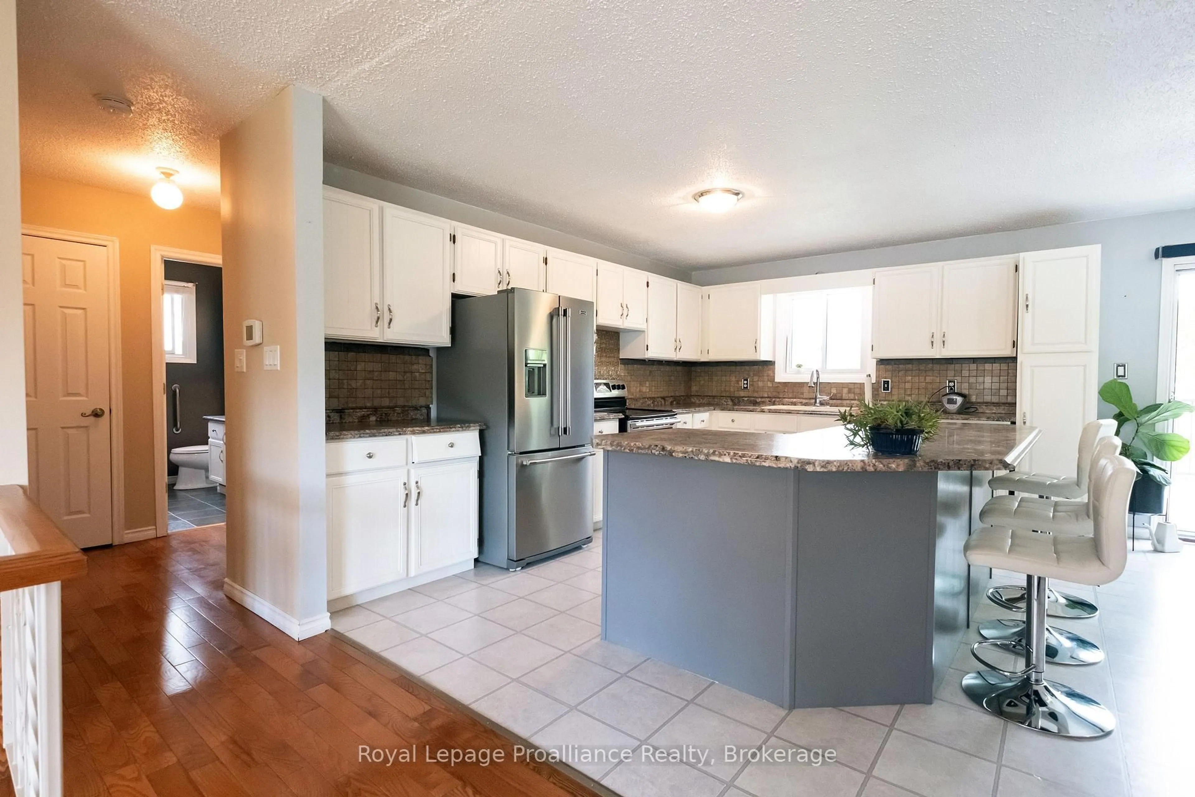Open concept kitchen, ceramic/tile floor for 14 Allore Ave, Quinte West Ontario K8V 4W3