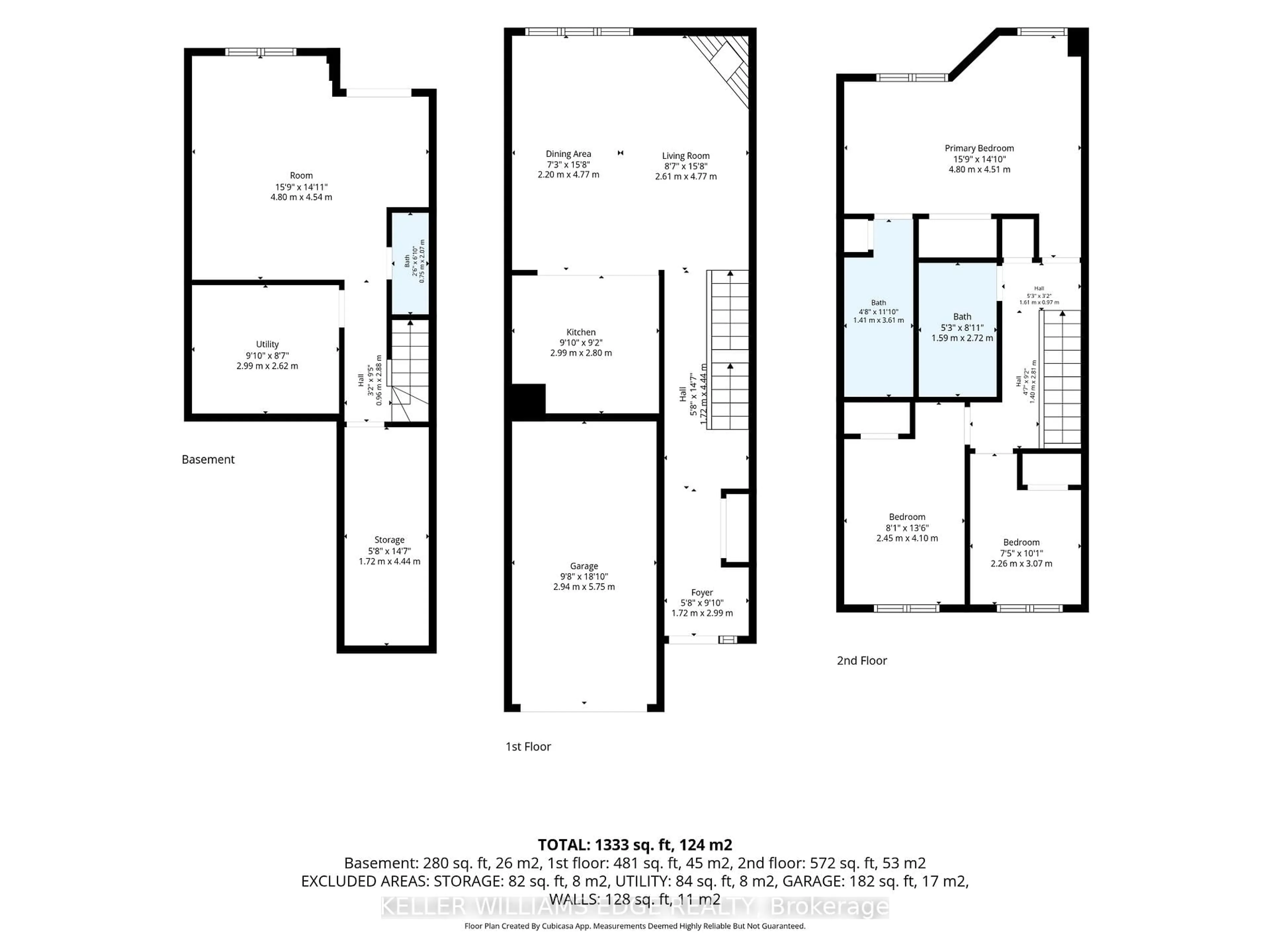 Floor plan for 26 Moss Blvd #49, Hamilton Ontario L9H 6W8