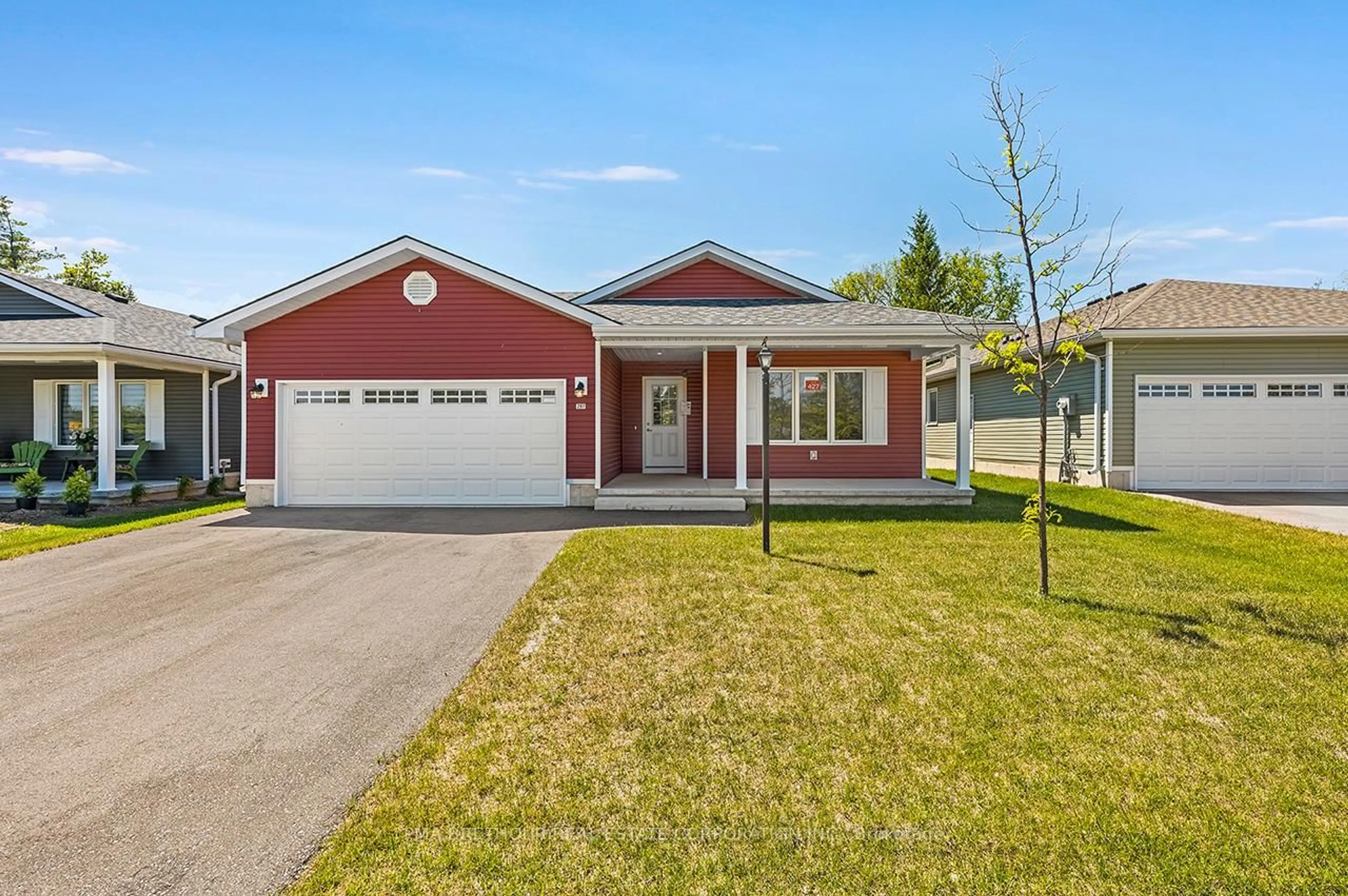 Home with vinyl exterior material, street for 297 Lake Breeze Dr, Ashfield-Colborne-Wawanosh Ontario N7A 0C6