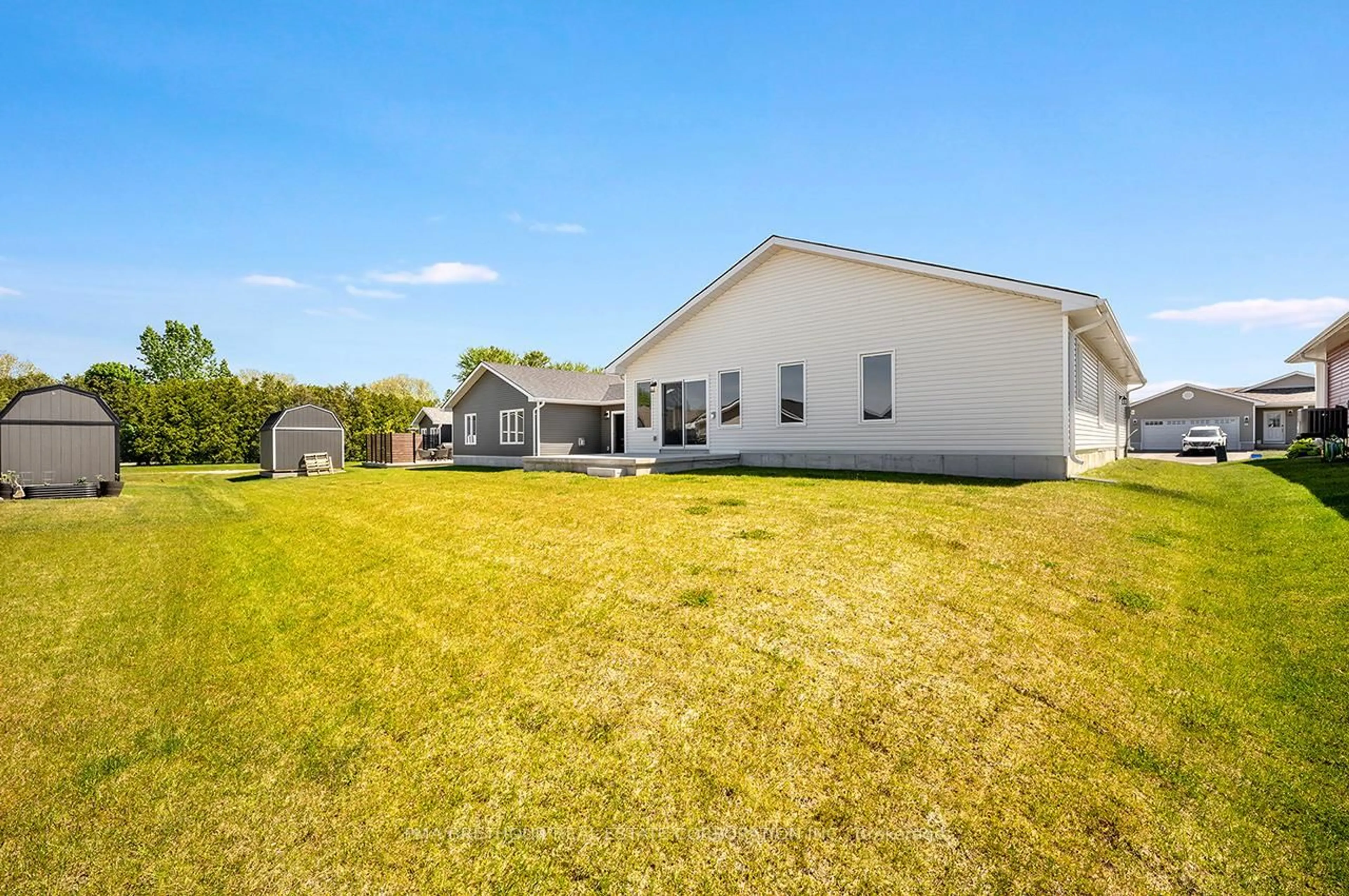 A pic from outside/outdoor area/front of a property/back of a property/a pic from drone, unknown for 5 Lake Dr, Ashfield-Colborne-Wawanosh Ontario N7A 0C6