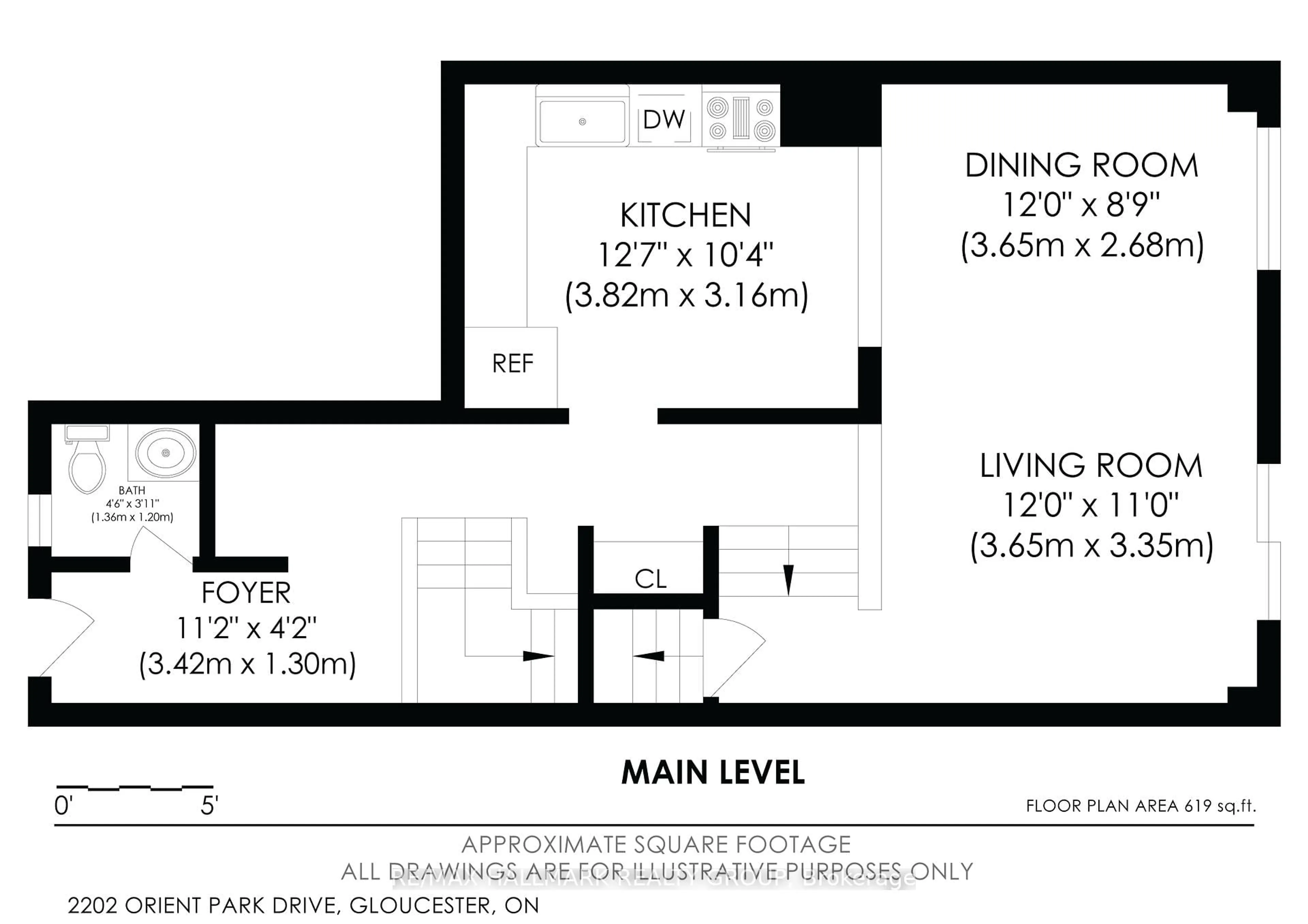 Floor plan for 2202 Orient Park Dr #48, Ottawa Ontario K1B 4W2