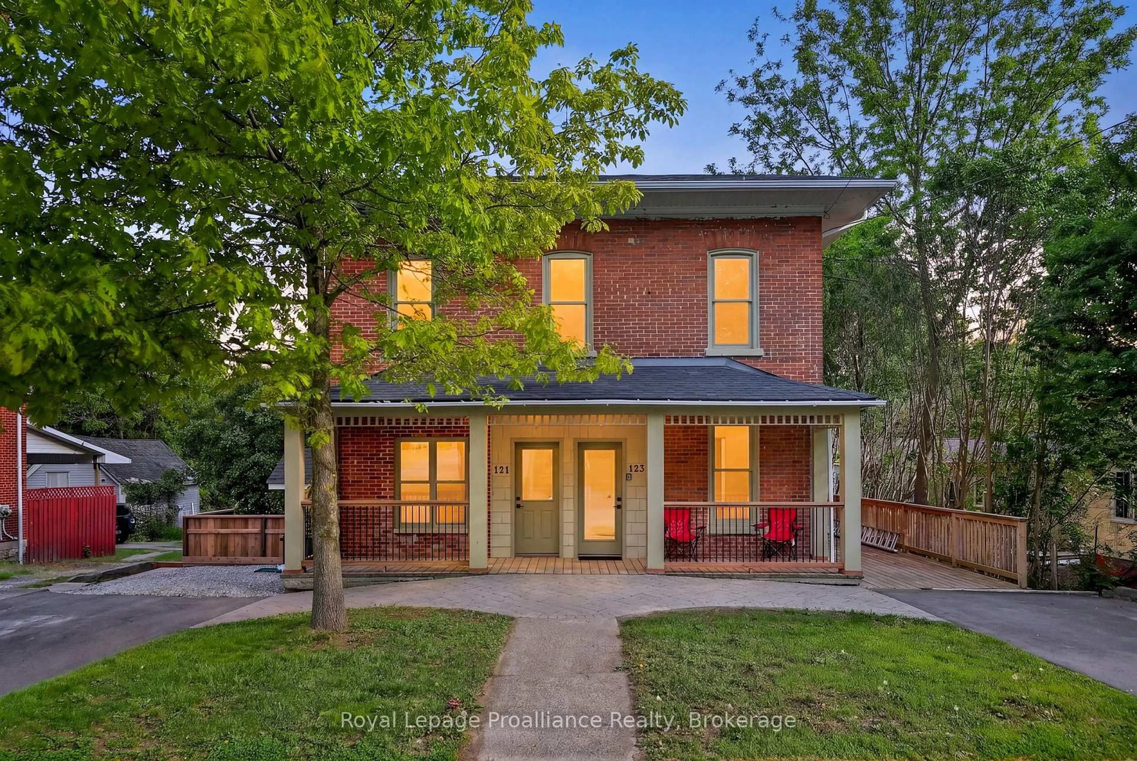 Home with brick exterior material, street for 123 Main St, Brighton Ontario K0K 1H0