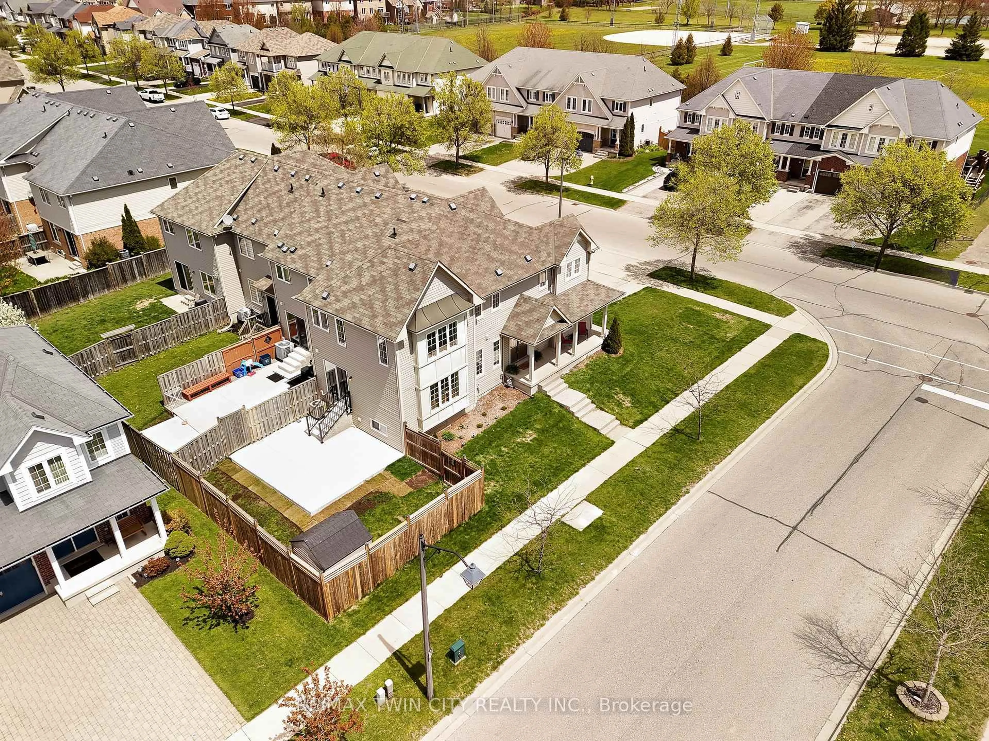 A pic from outside/outdoor area/front of a property/back of a property/a pic from drone, street for 148 Norwich Rd, Woolwich Ontario N0B 1M0