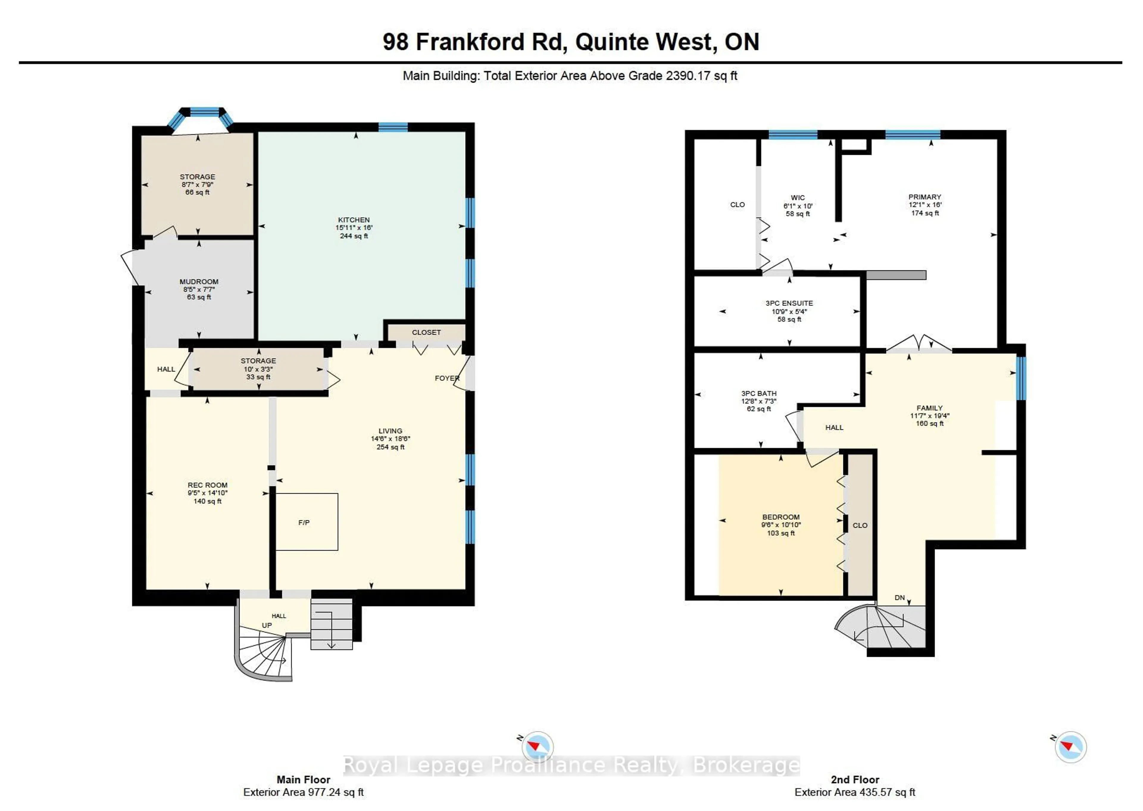 Floor plan for 98 Frankford Rd, Quinte West Ontario K0K 2B0