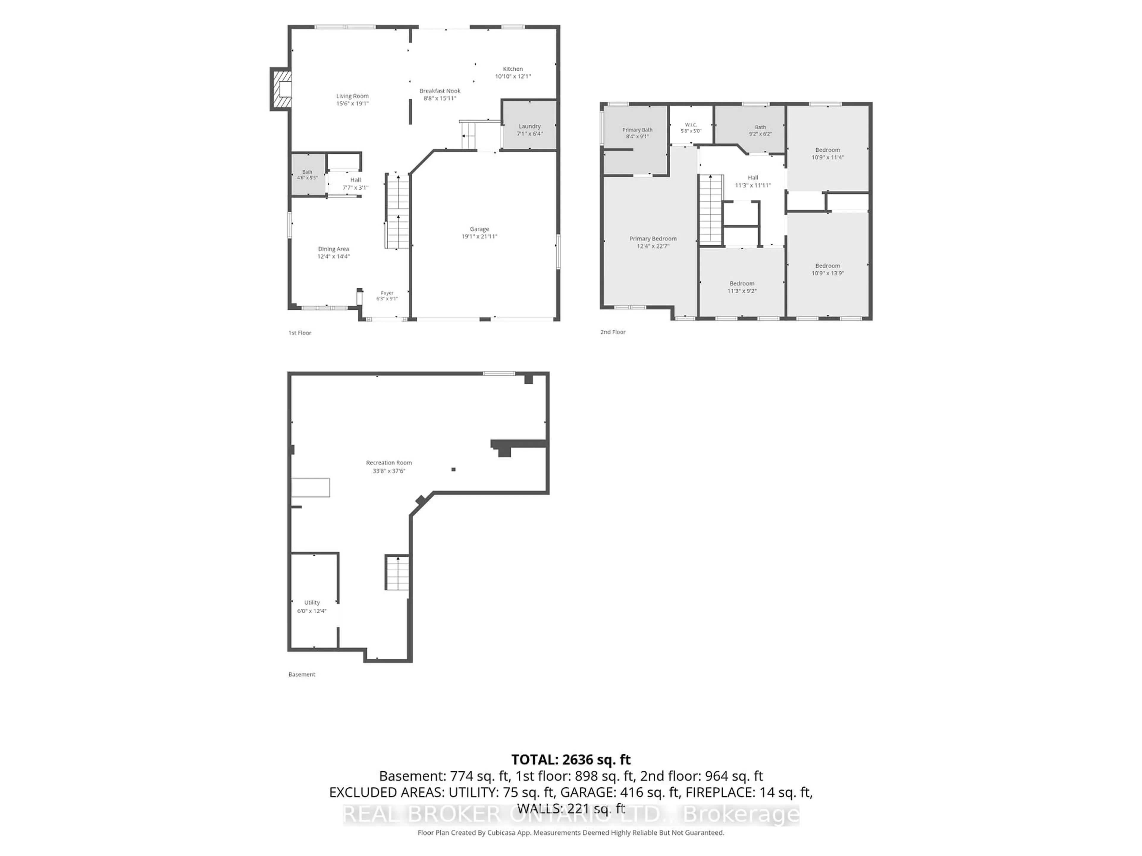 Floor plan for 135 Blackburn Dr, Brantford Ontario N3T 6S8