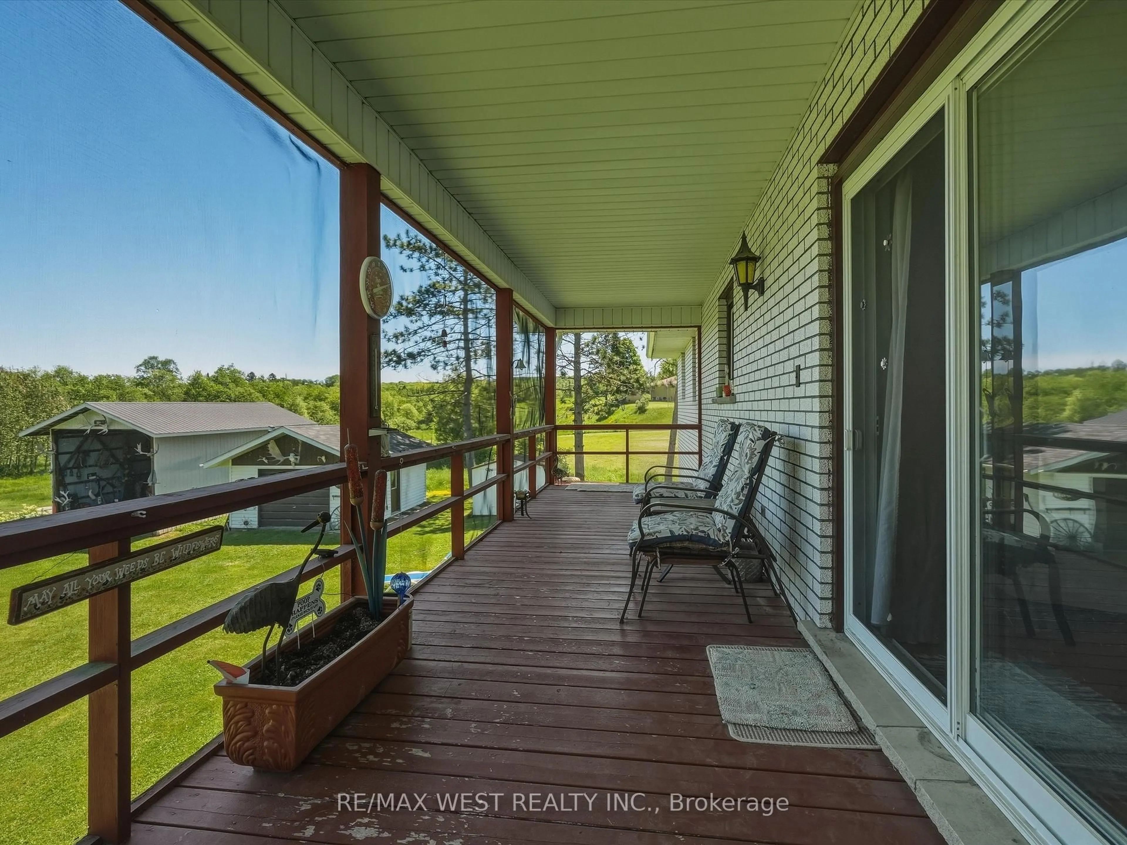Patio, water/lake/river/ocean view for 236 Queen St, Burk's Falls Ontario P0A 1C0