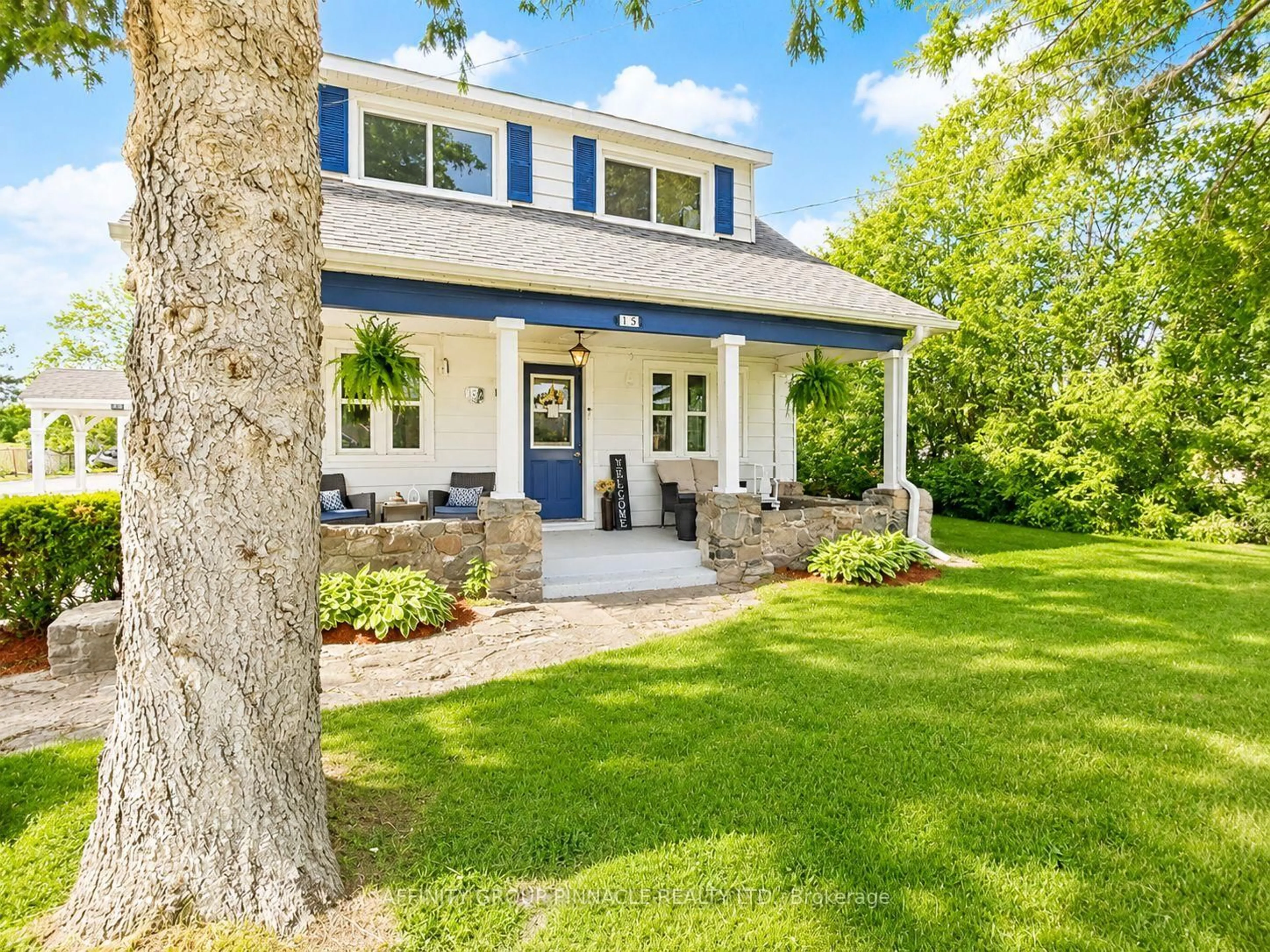 Home with vinyl exterior material, street for 15 Prince St, Kawartha Lakes Ontario K0M 1A0