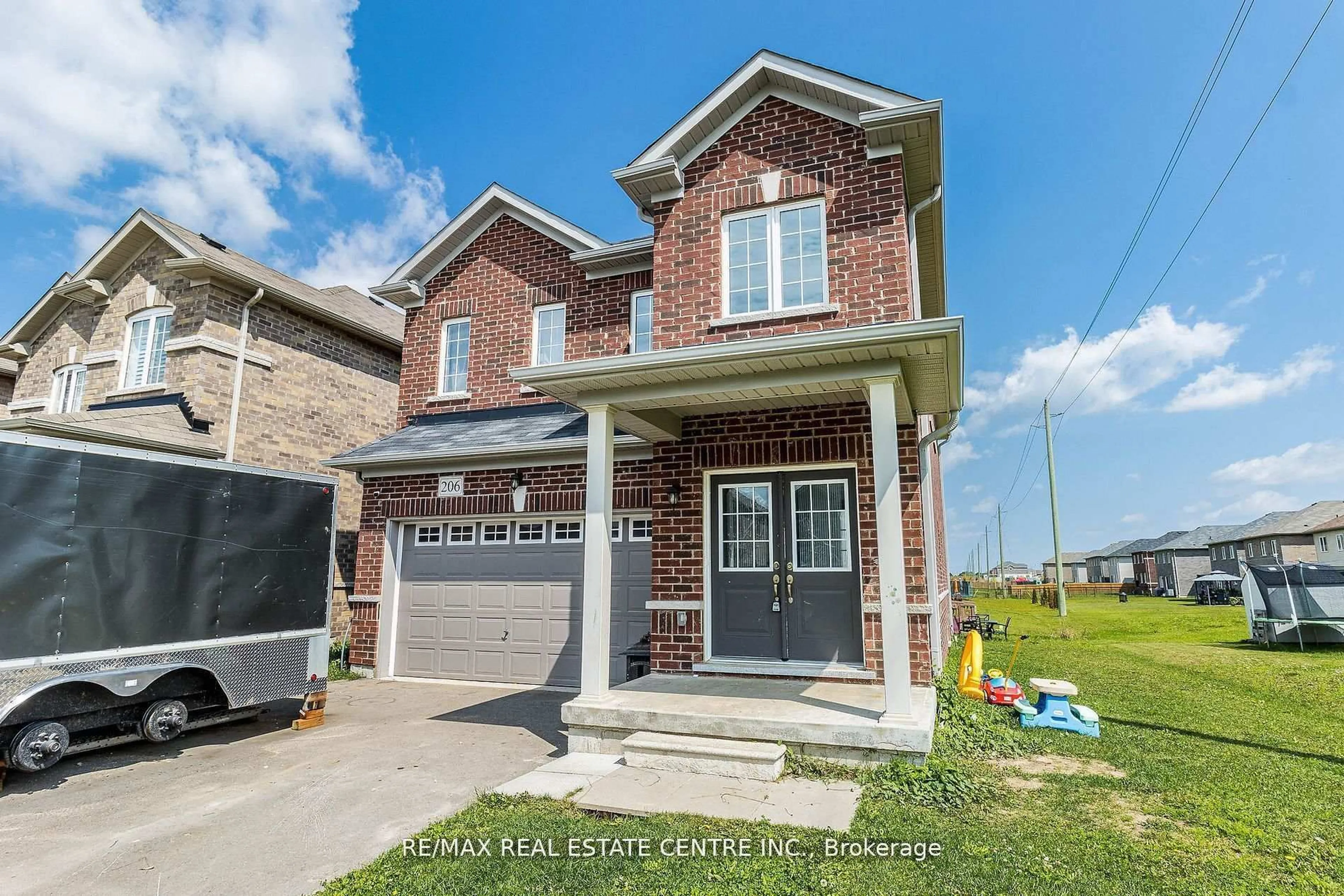 Home with brick exterior material, street for 206 Werry Ave, Southgate Ontario N0C 1B0
