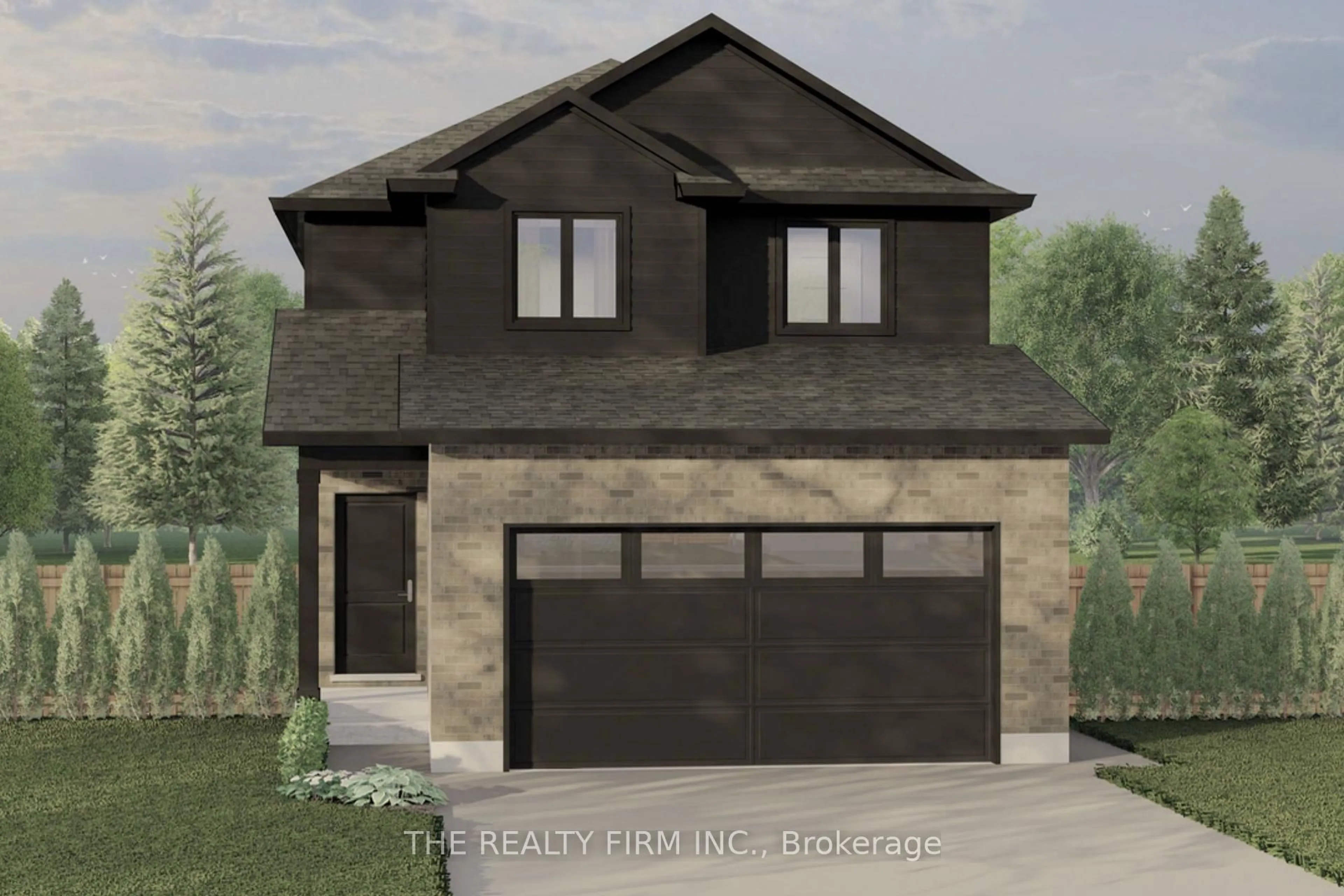 Home with brick exterior material, street for Lot 75 Beer Cres, Strathroy-Caradoc Ontario N7G 3K5