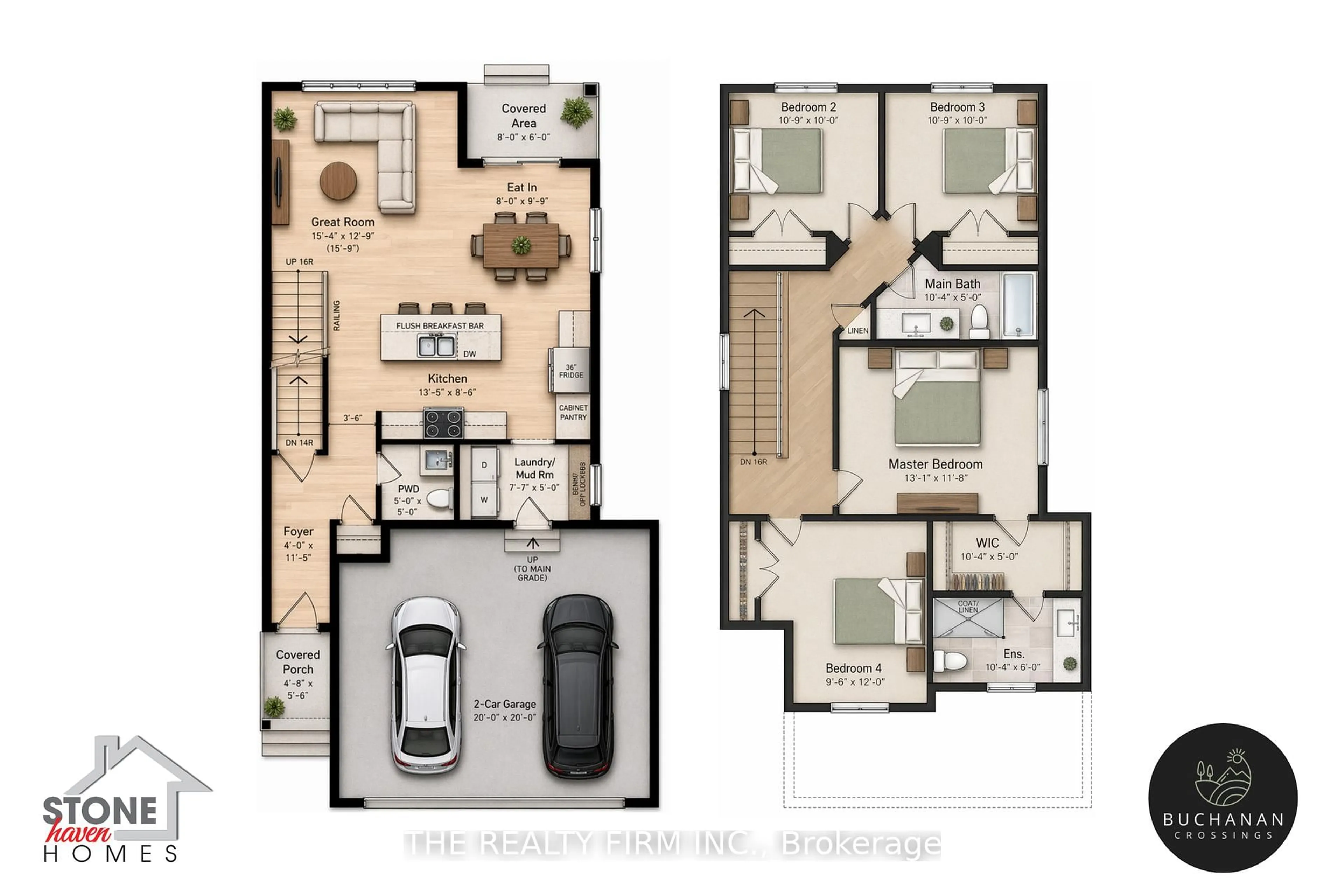 Floor plan for Lot 75 Beer Cres, Strathroy-Caradoc Ontario N7G 3K5