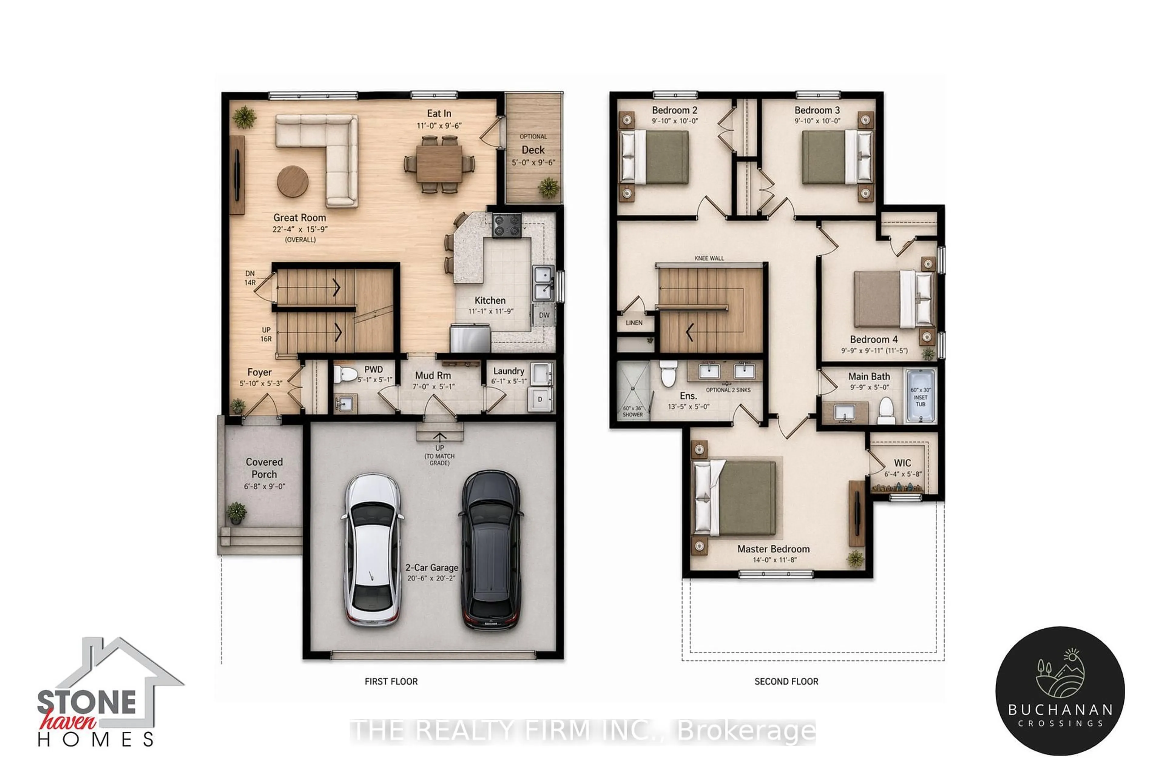 Floor plan for Lot 73 Beer Cres, Strathroy-Caradoc Ontario N7G 3K5
