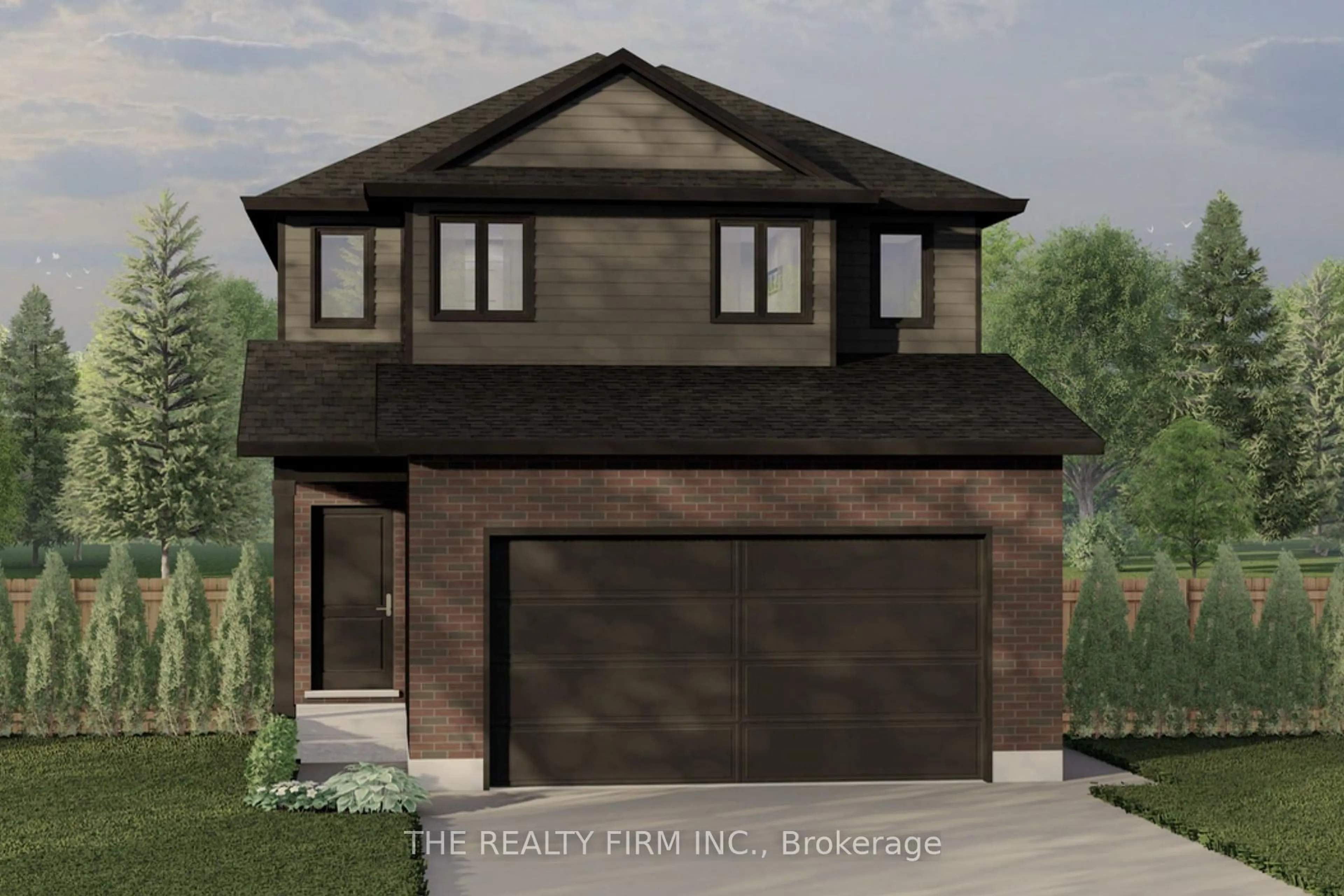 Home with brick exterior material, street for Lot 72 Beer Cres, Strathroy-Caradoc Ontario N7G 3K5