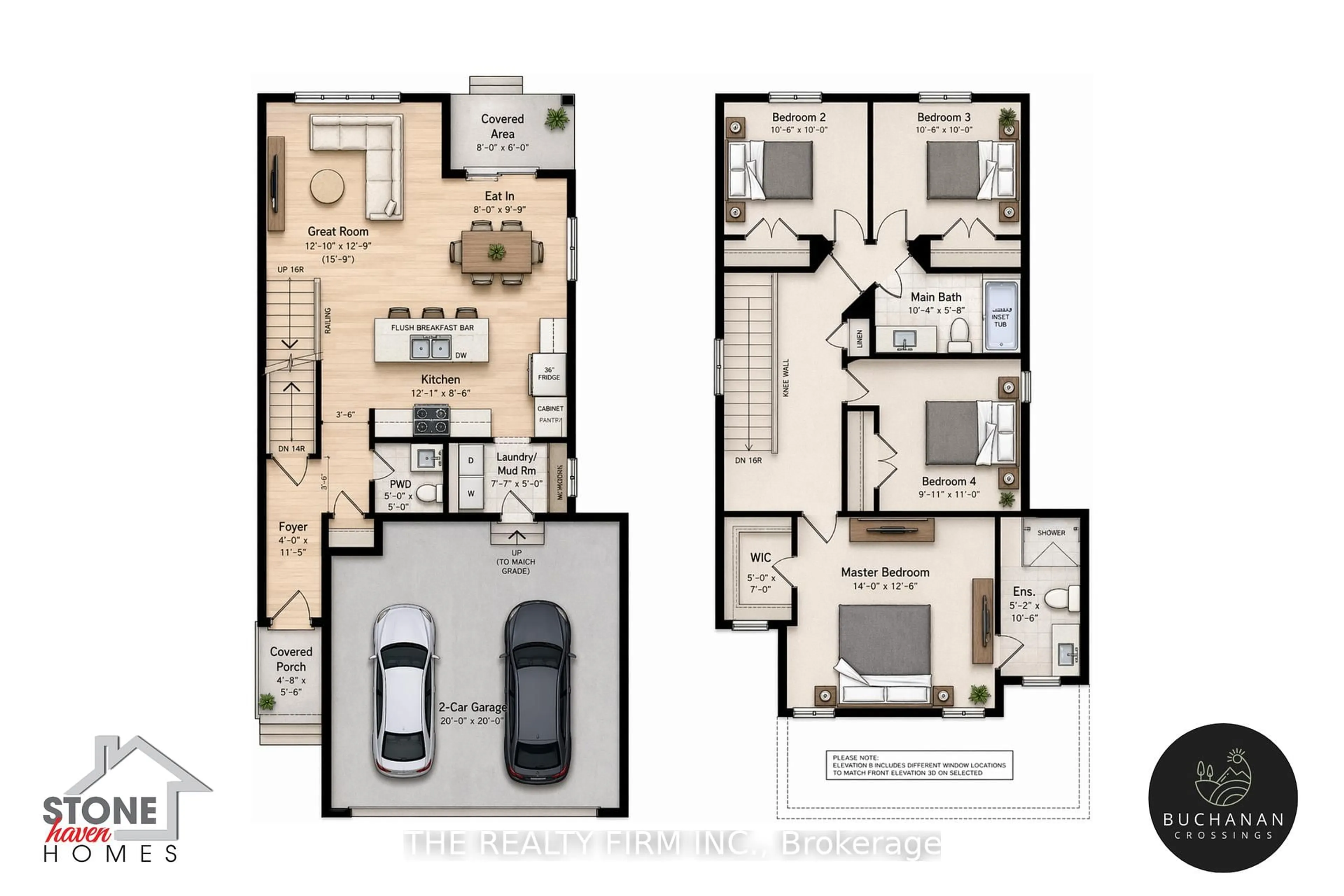 Floor plan for Lot 72 Beer Cres, Strathroy-Caradoc Ontario N7G 3K5