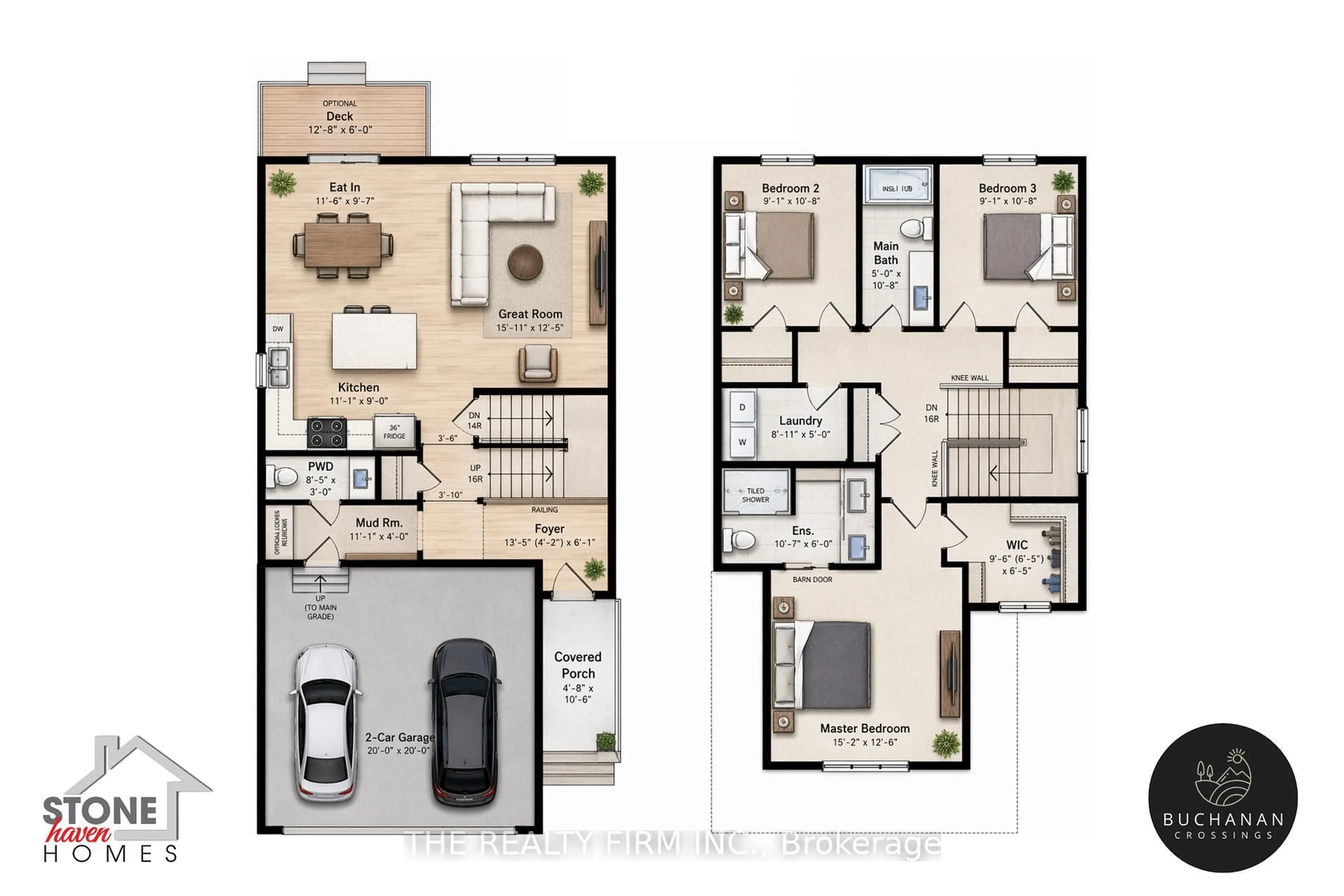 Floor plan for Lot 71 Beer Cres, Strathroy-Caradoc Ontario N7G 3K5