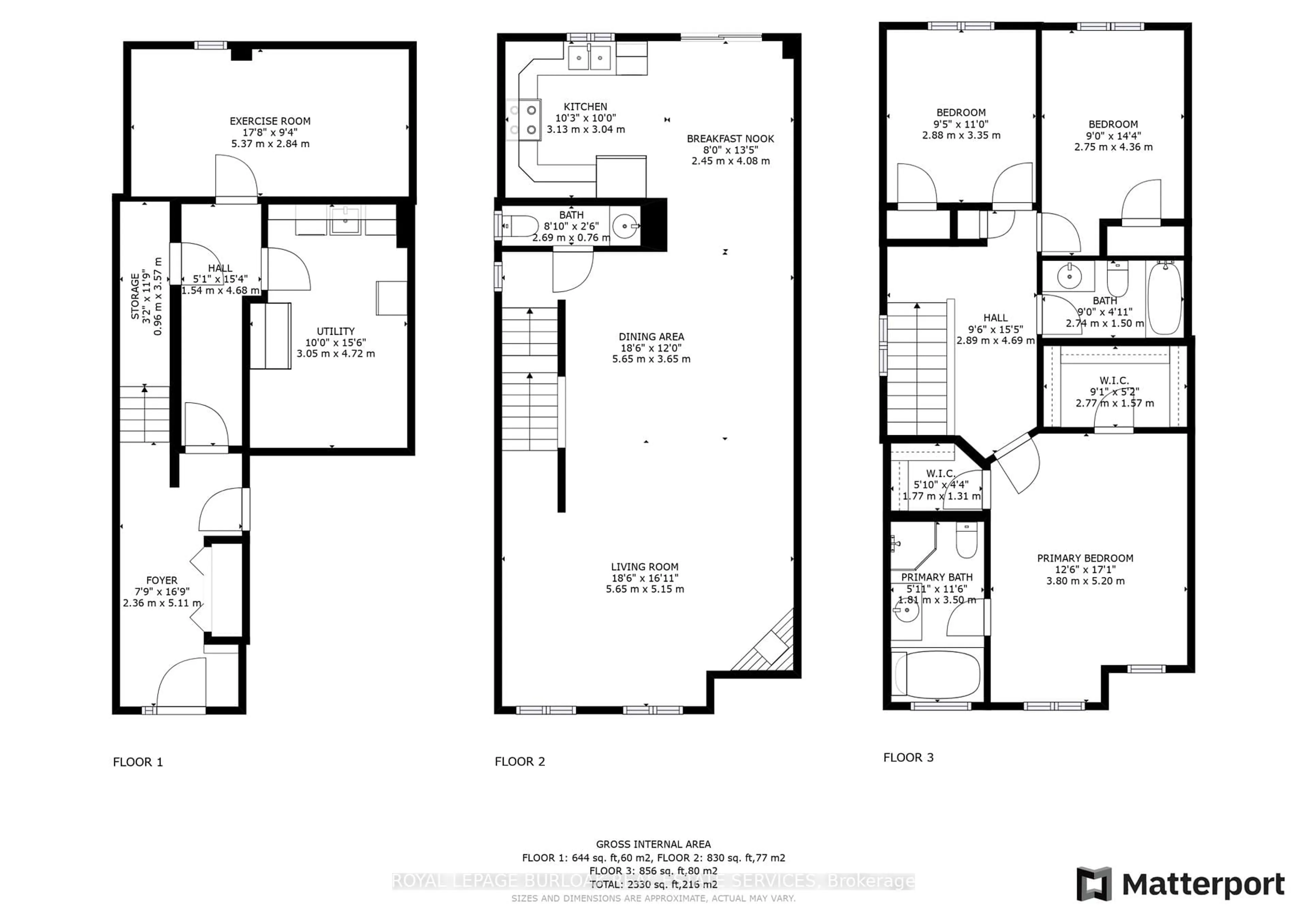 Floor plan for 7 Southside Pl #16, Hamilton Ontario L9C 7W6