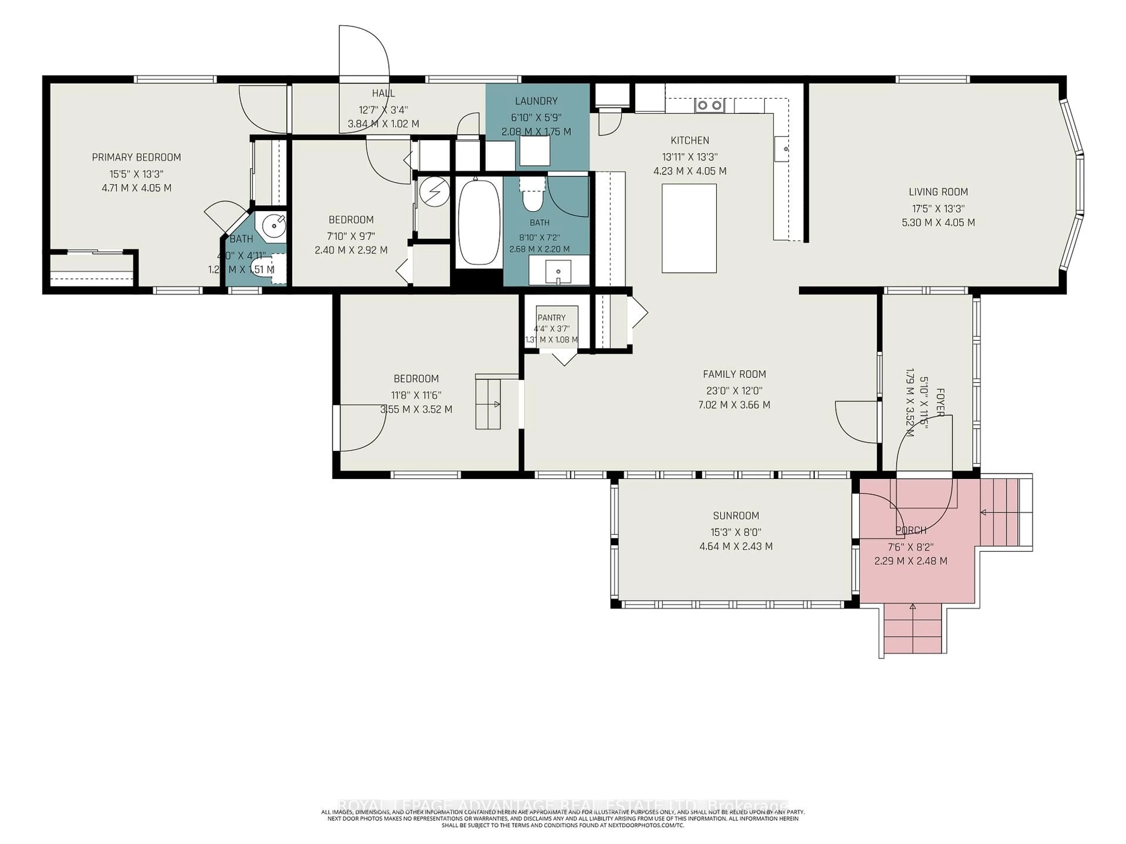 Floor plan for 147 Lake Lane, Perth Ontario K7H 3C7