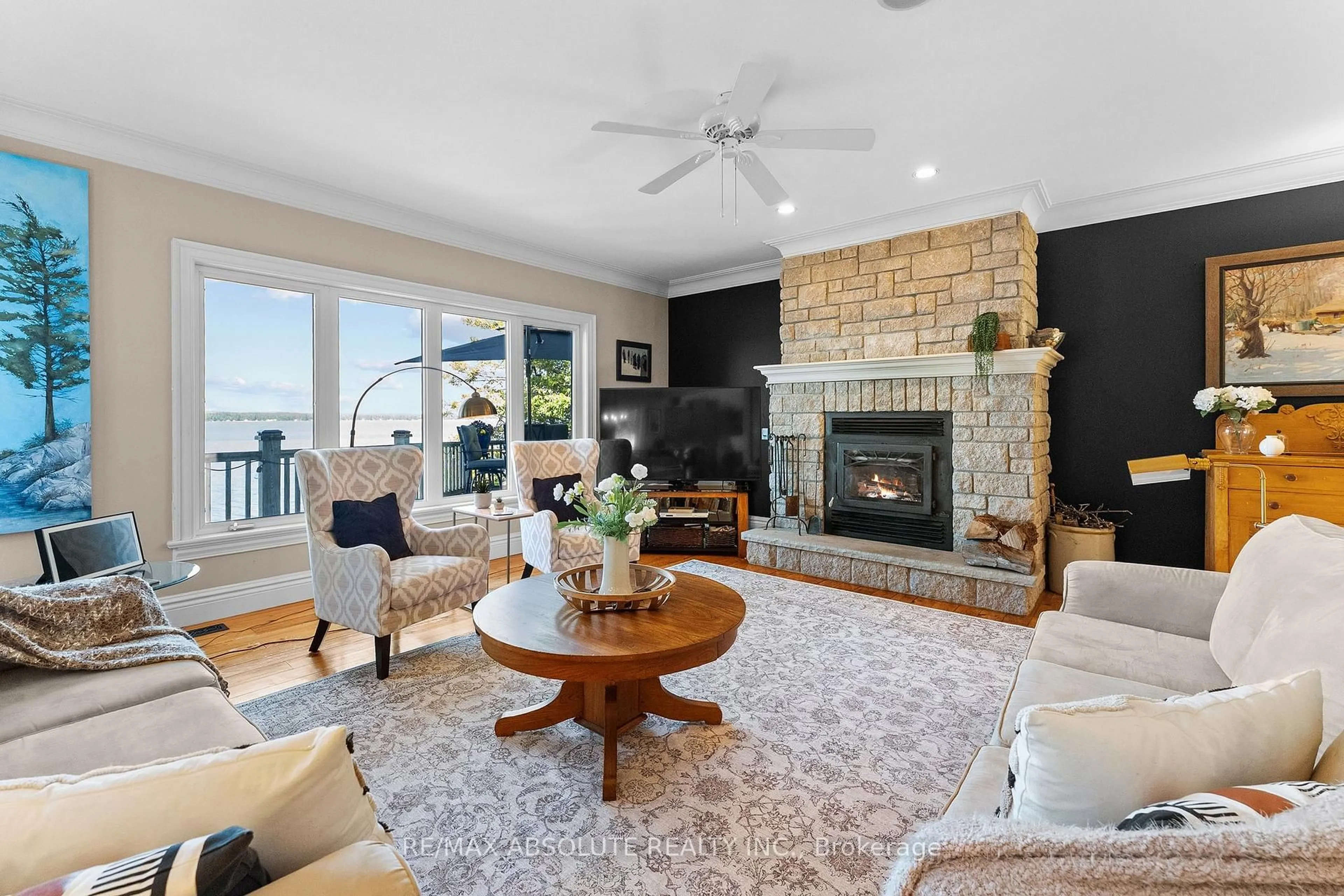 Living room with furniture, unknown for 39 McNeill Rd, Braeside Ontario K0A 1G0