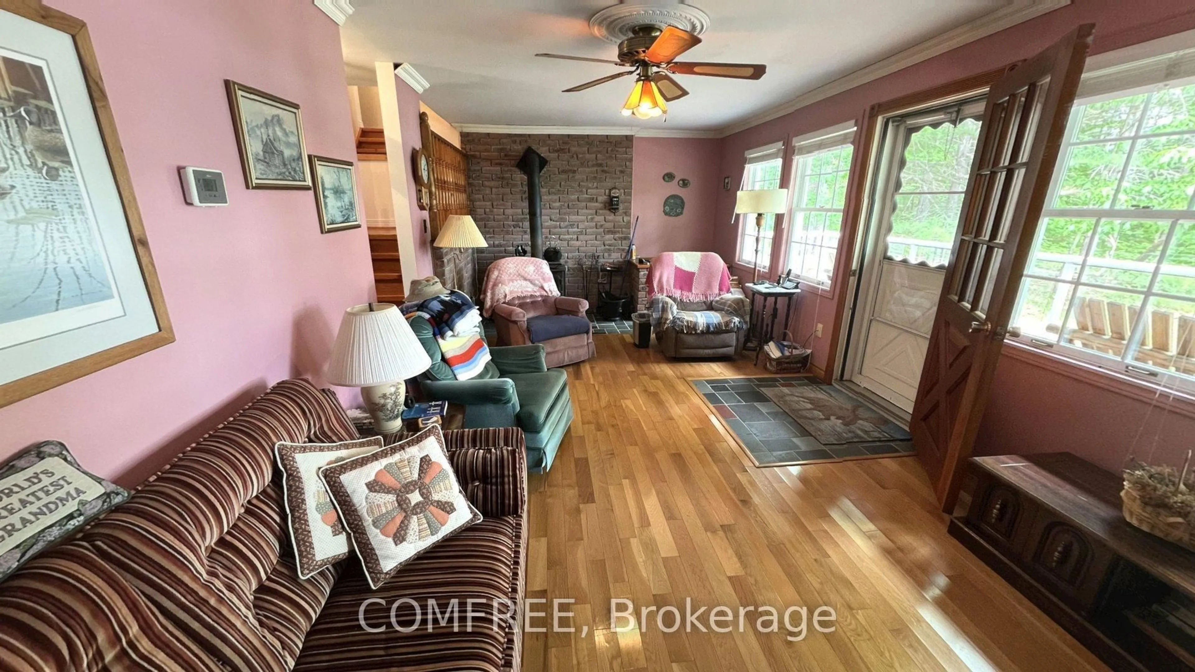 Living room with furniture, unknown for 199 Lower Crow Lane, Tichborne Ontario K0H 2V0