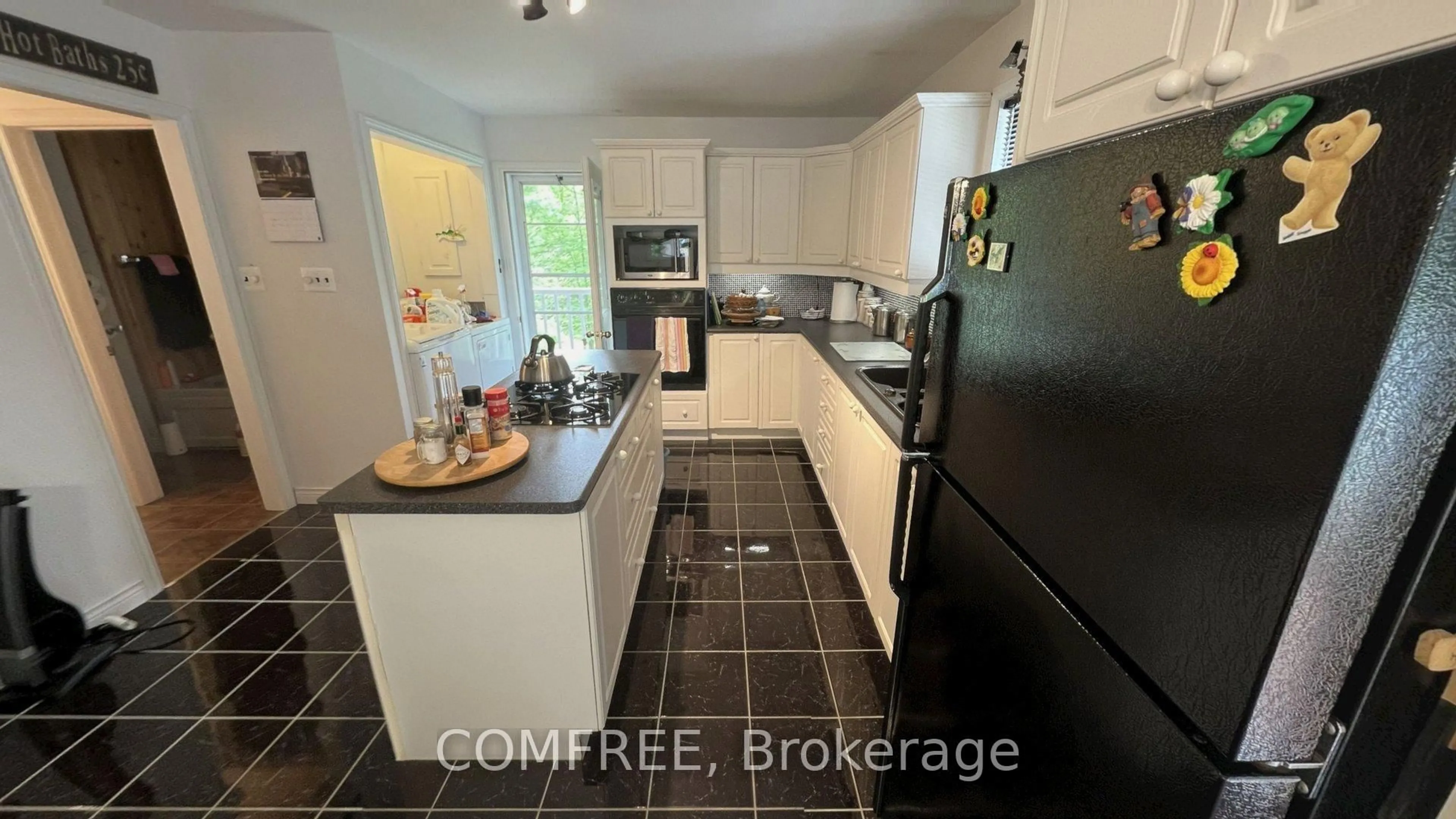 Standard kitchen, ceramic/tile floor for 199 Lower Crow Lane, Tichborne Ontario K0H 2V0