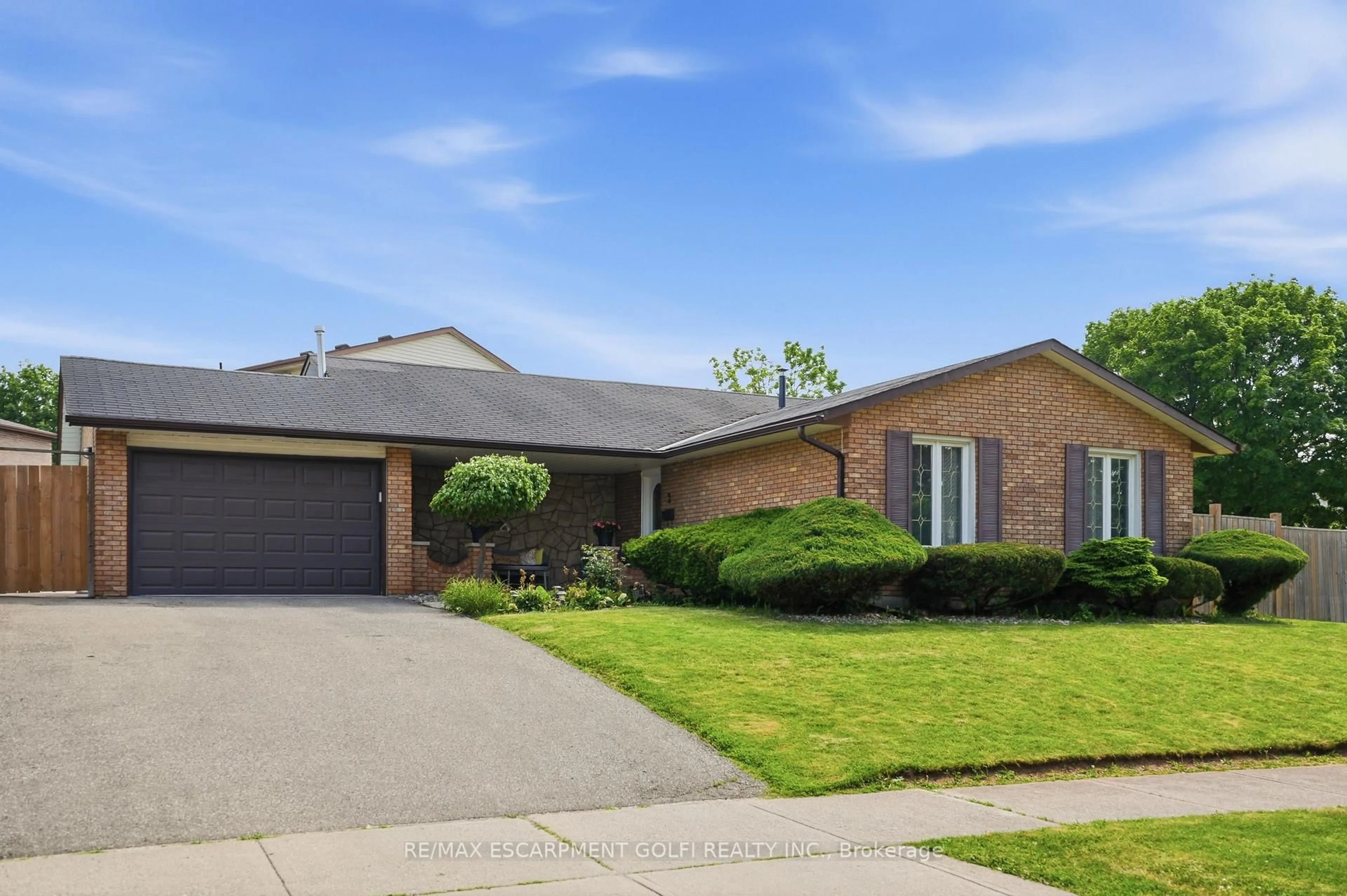 Home with brick exterior material, street for 2 LORING Cres, Hamilton Ontario L8E 3X3