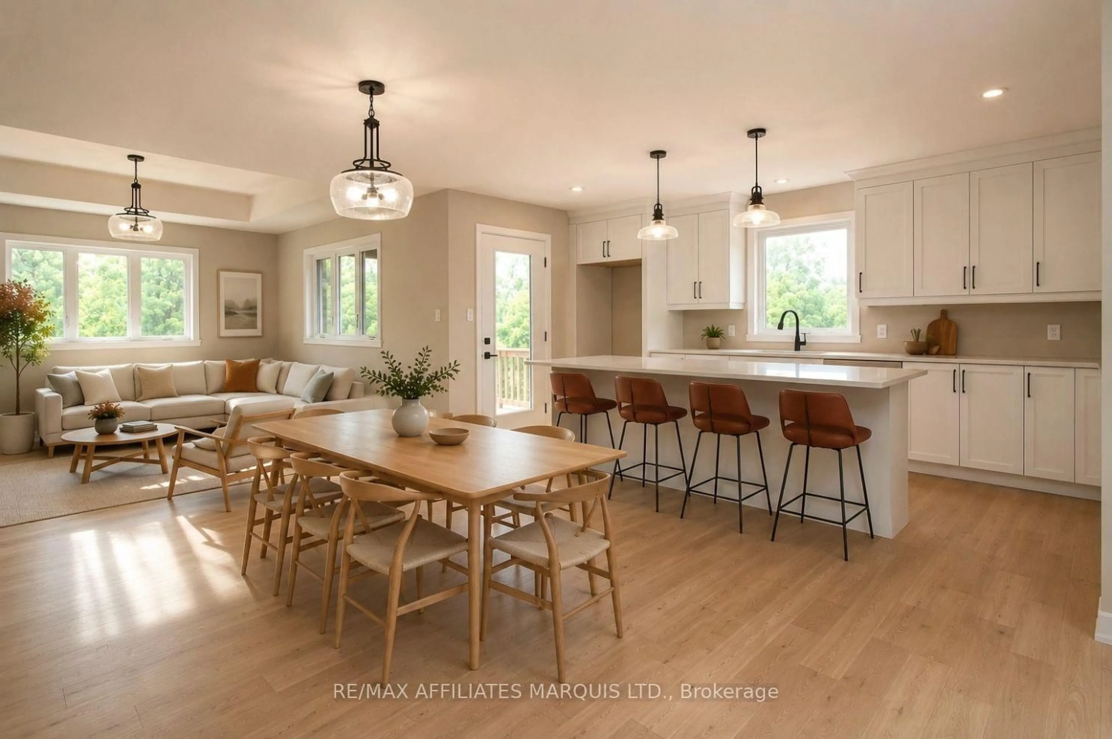 Open concept kitchen, unknown for 2542 Macgregor Dr, South Glengarry Ontario K0C 1E0