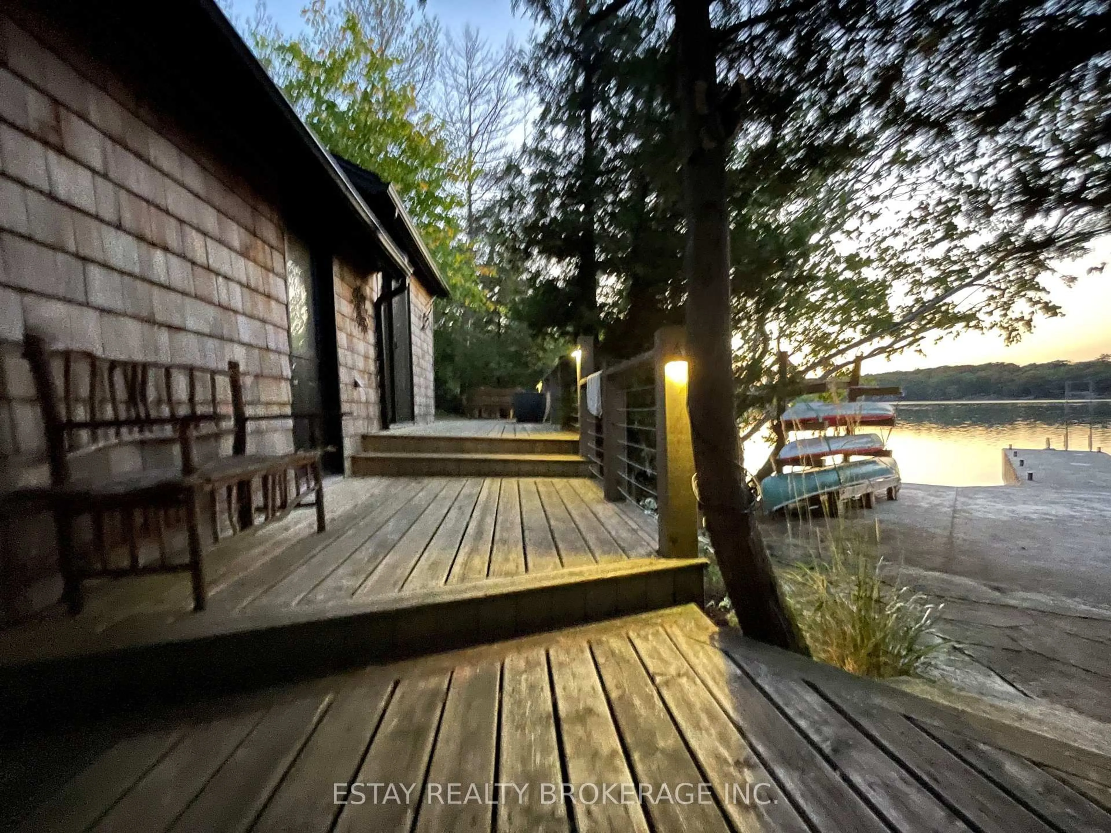 Patio, water/lake/river/ocean view for 1 Island 60, Leeds and the Thousand Islands Ontario K0E 1L0