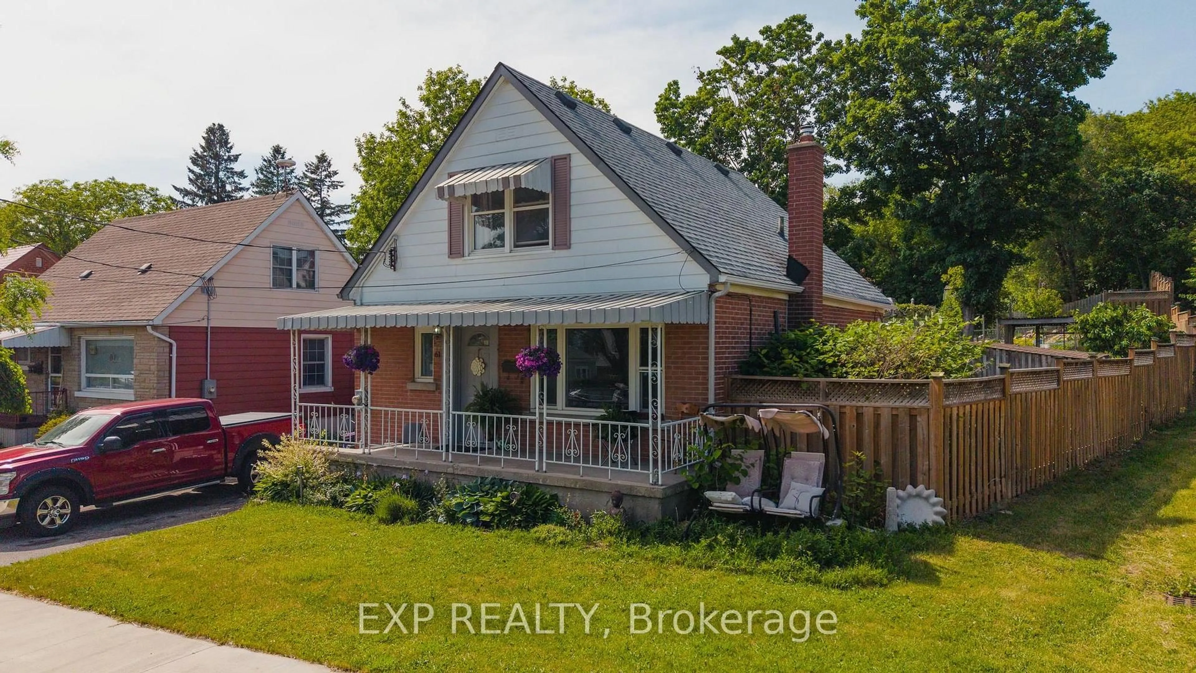 Home with brick exterior material, street for 61 Hillview St, Kitchener Ontario N2H 5P9