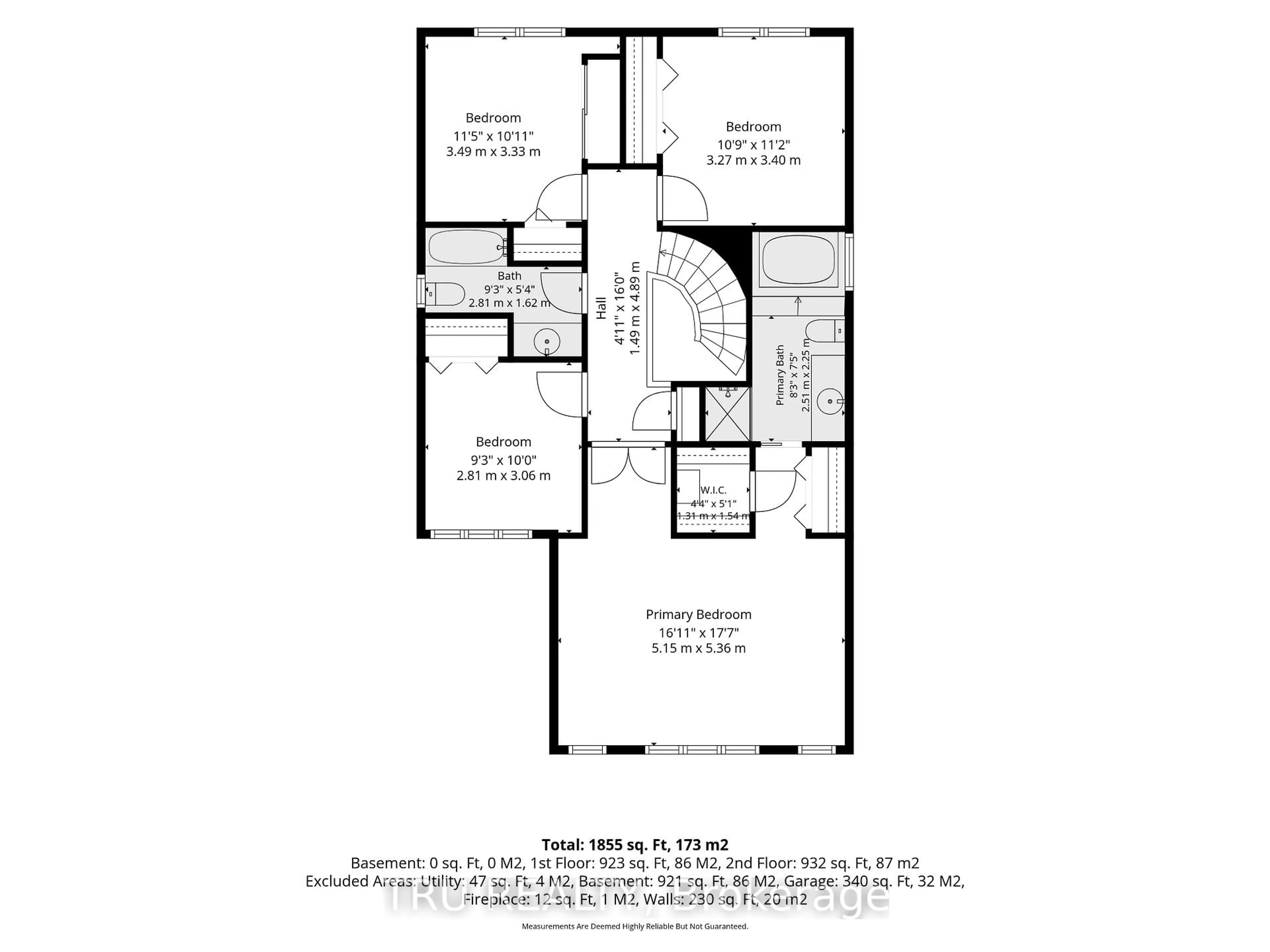 Floor plan for 110 Grenadier Way, Nepean Ontario K2J 4M1