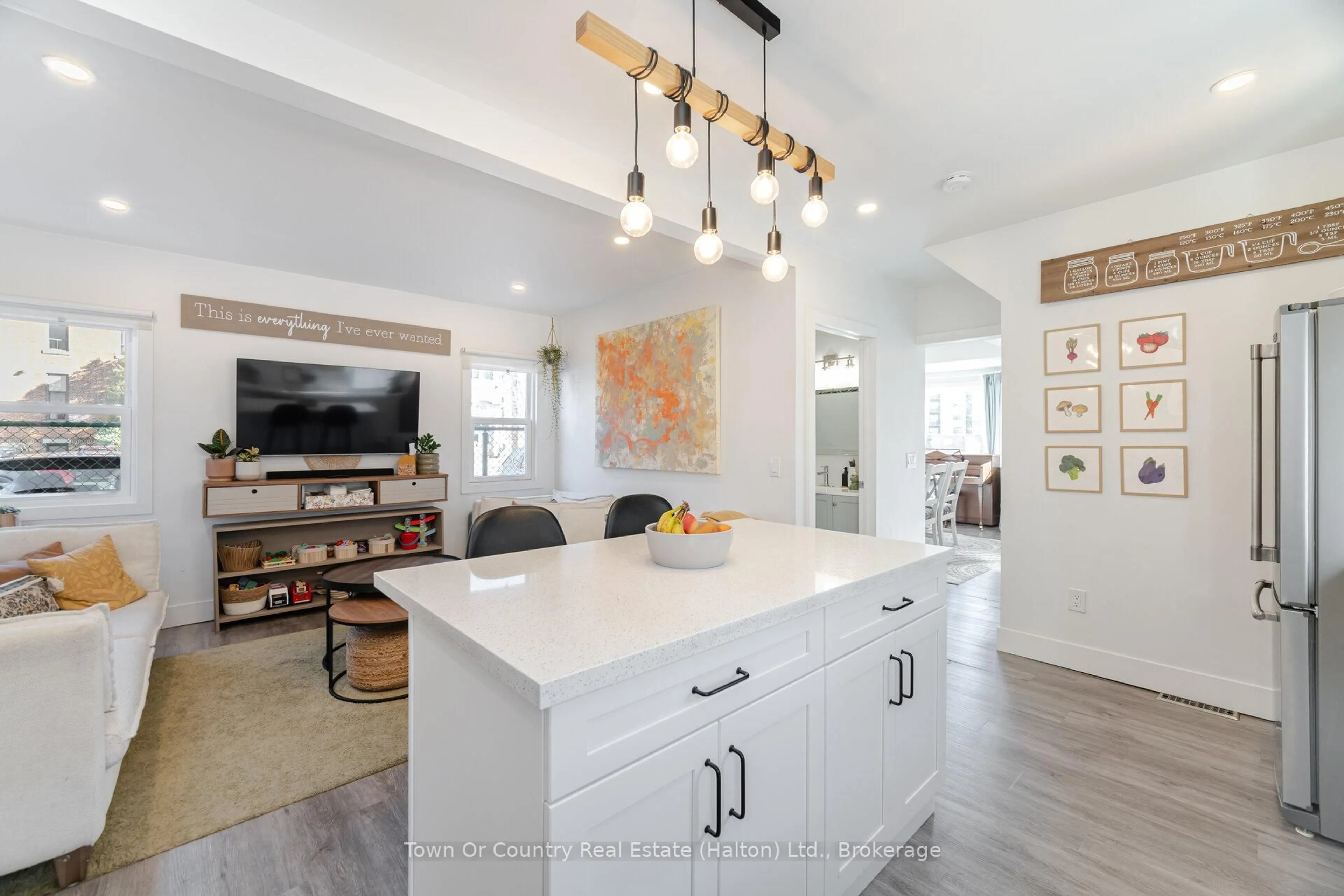 Open concept kitchen, unknown for 23 Prince St, St. Catharines Ontario L2R 3X6